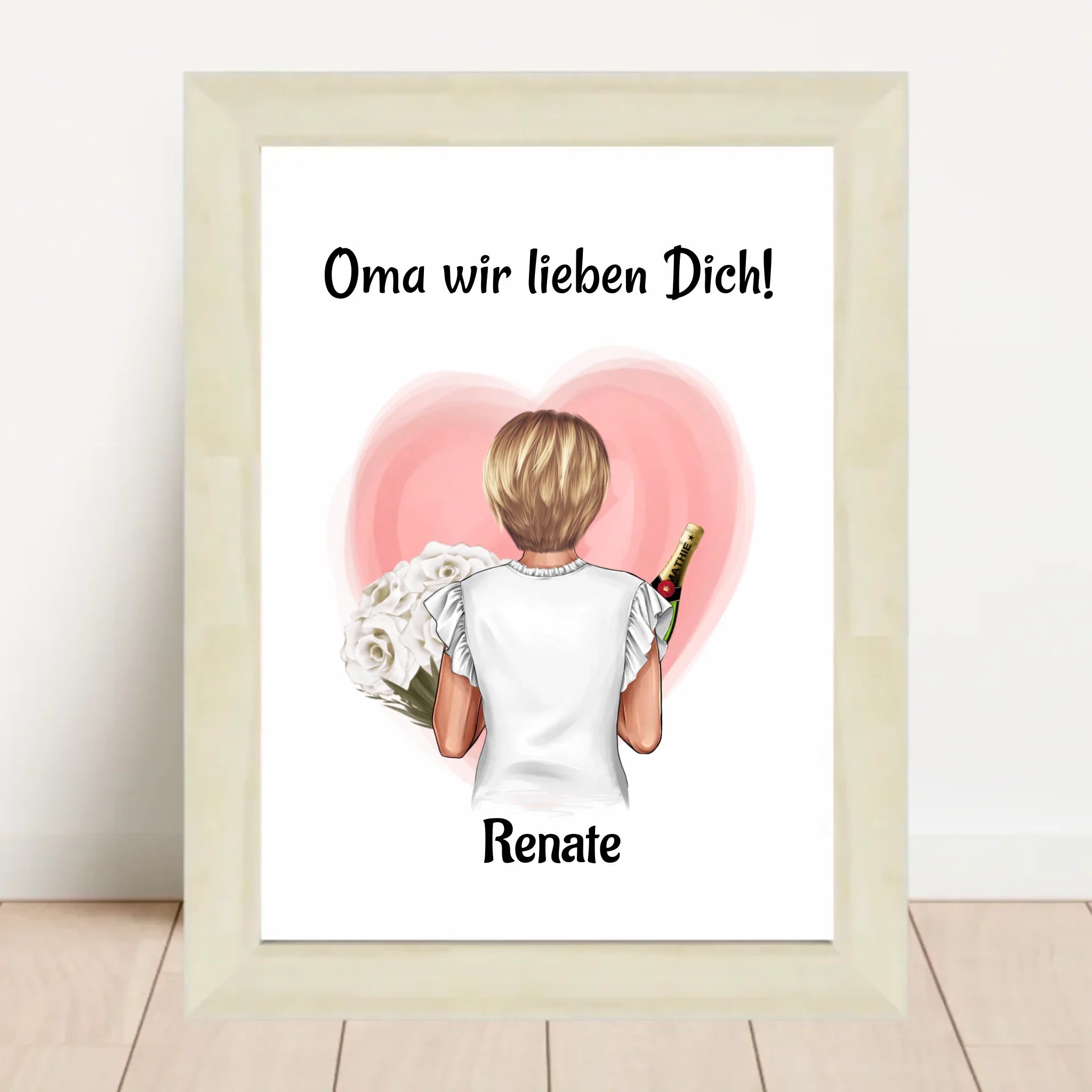Oma Muttertag Poster Geschenk - Cantty