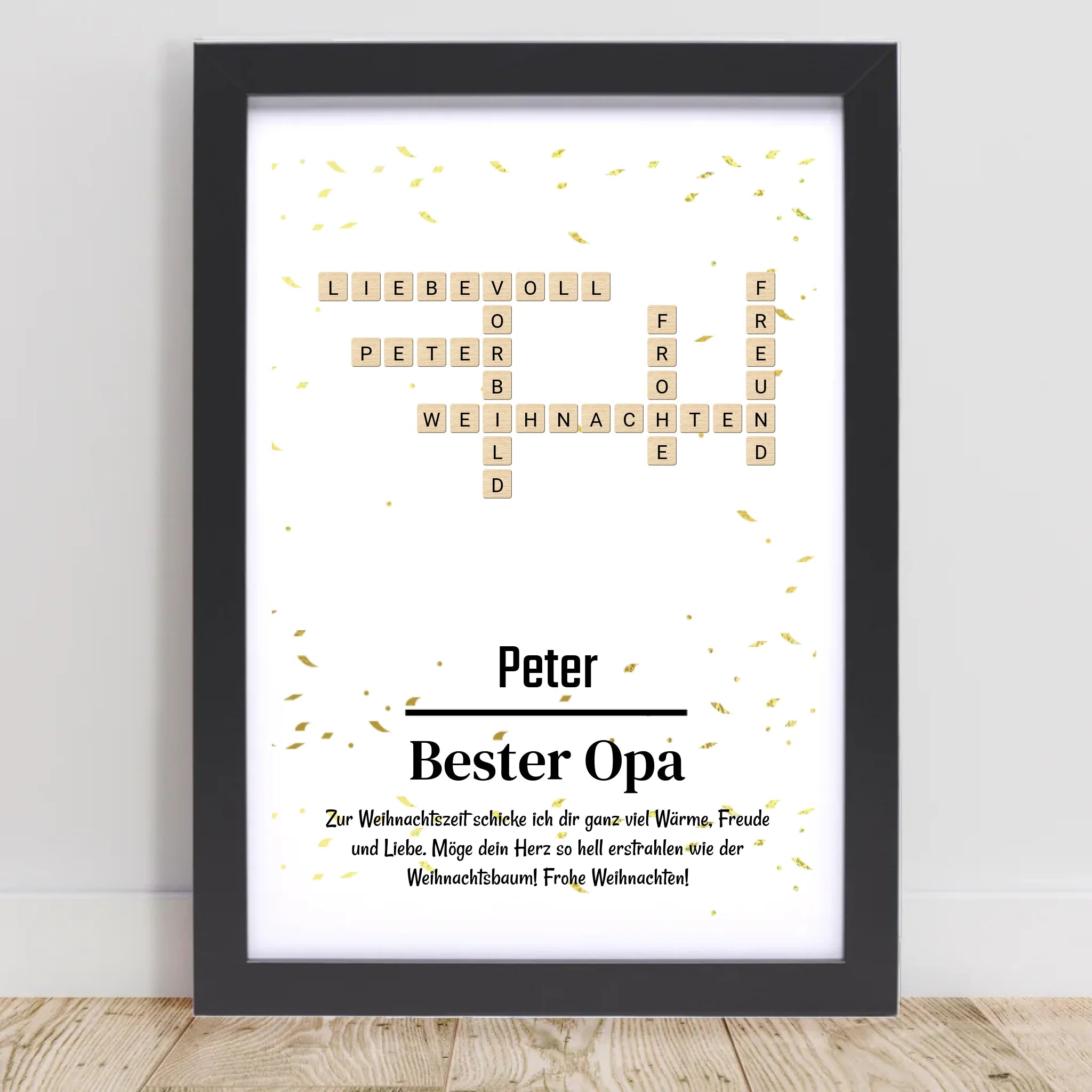 Weihnachtsgeschenk für Opa Bild mit Definition - Cantty