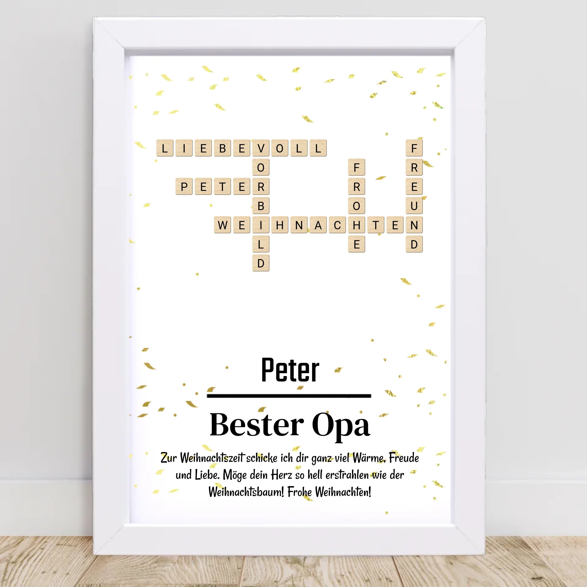 Weihnachtsgeschenk für Opa Bild mit Definition - Cantty