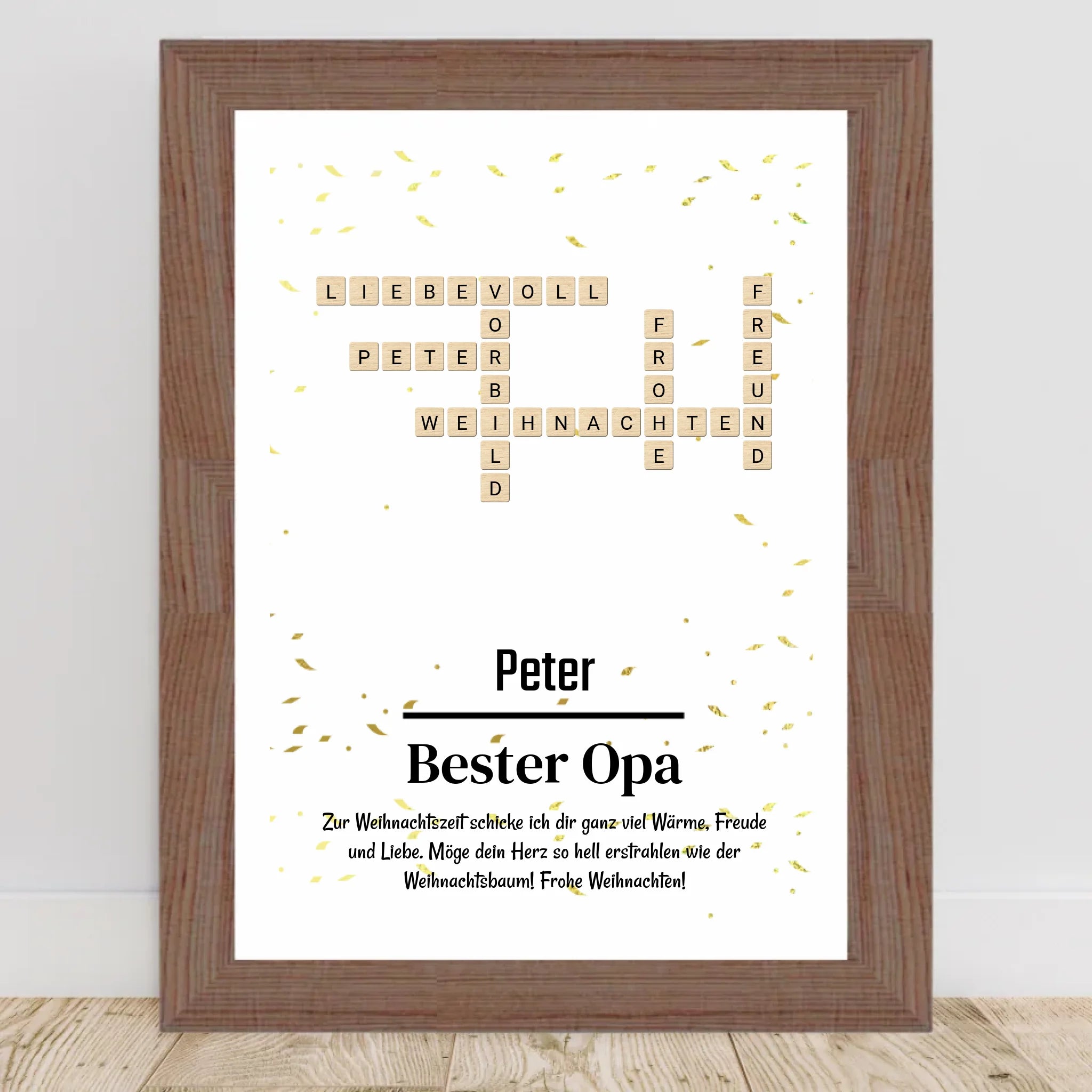 Weihnachtsgeschenk für Opa Bild mit Definition - Cantty