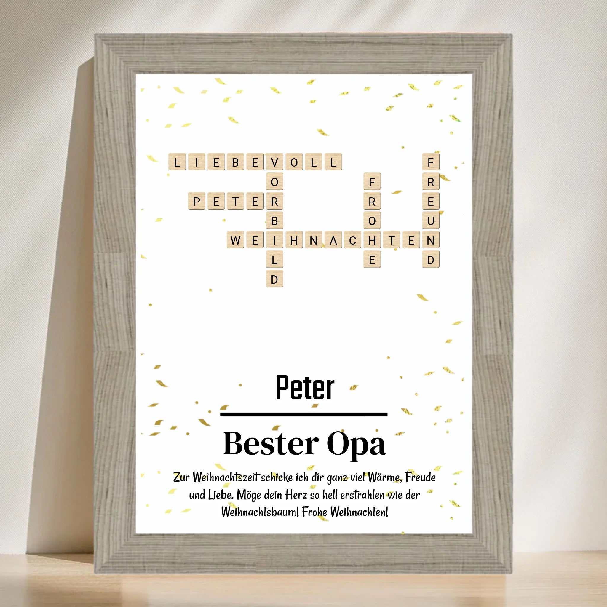 Weihnachtsgeschenk für Opa Bild mit Definition - Cantty