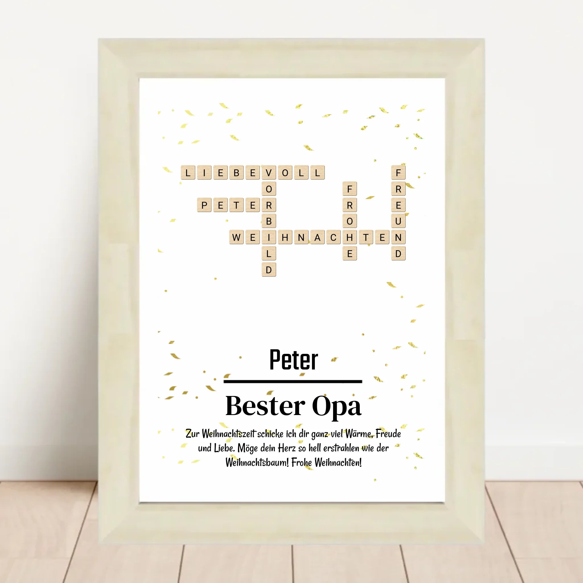 Weihnachtsgeschenk für Opa Bild mit Definition - Cantty