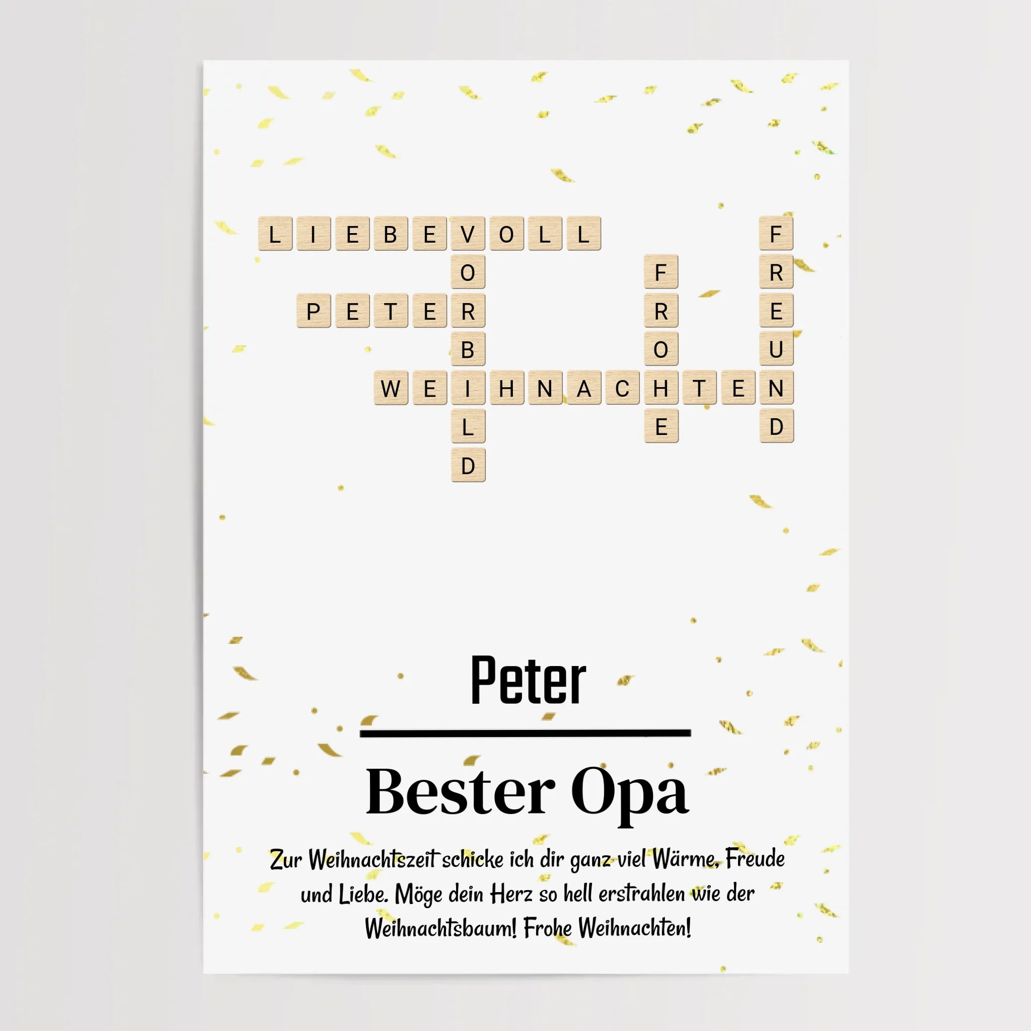 Weihnachtsgeschenk für Opa Bild mit Definition - Cantty