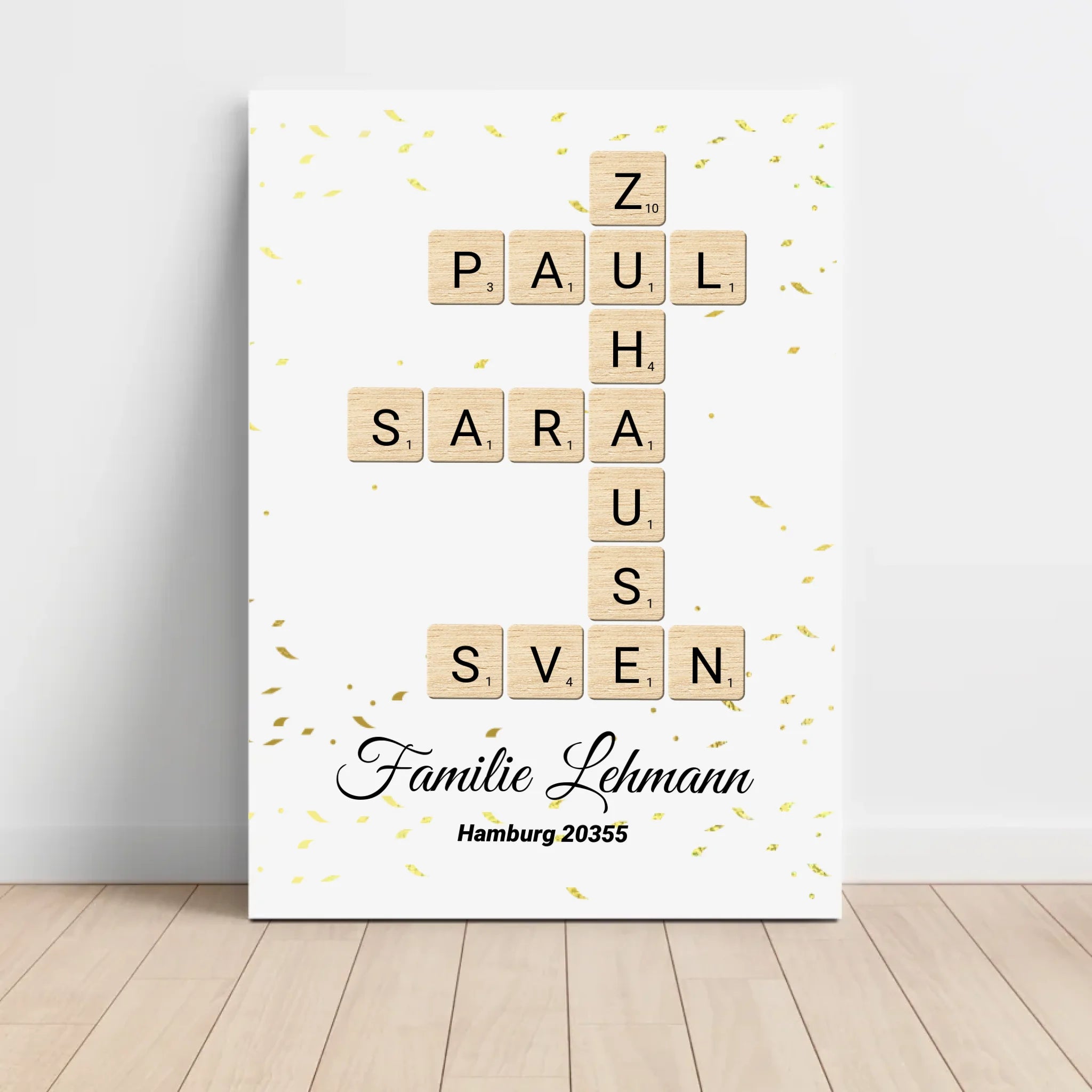 Einzug Geschenk Familie neue Wohnung Poster - Cantty