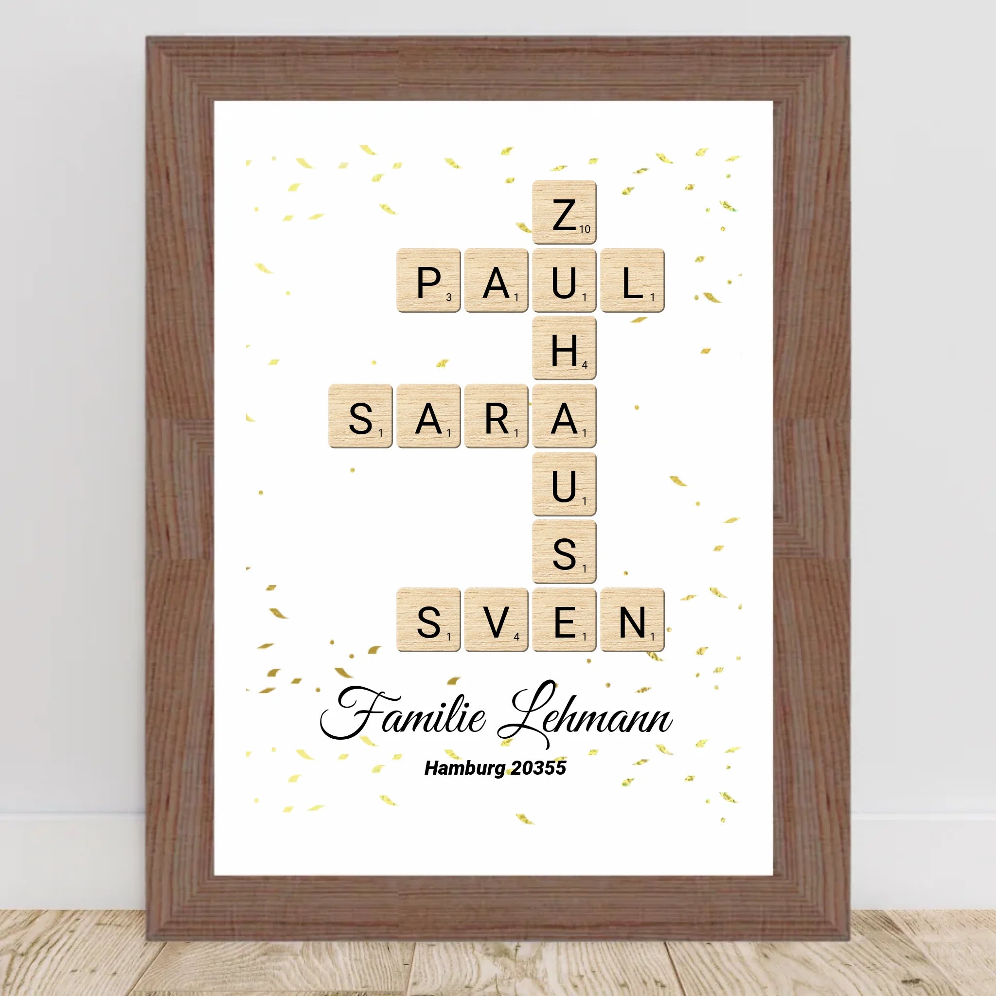 Einzug Geschenk Familie neue Wohnung Poster - Cantty