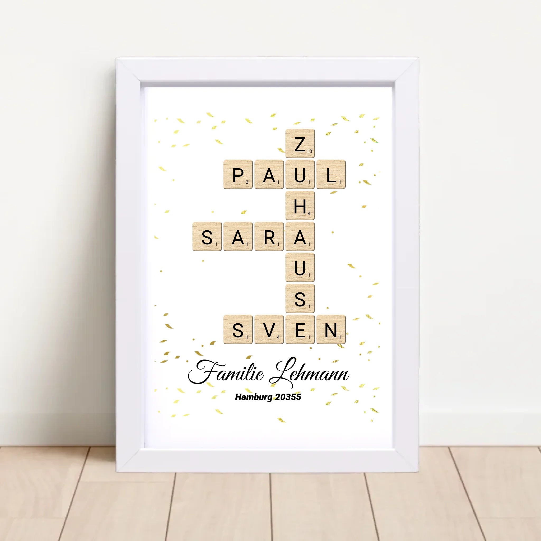 Einzug Geschenk Familie neue Wohnung Poster - Cantty