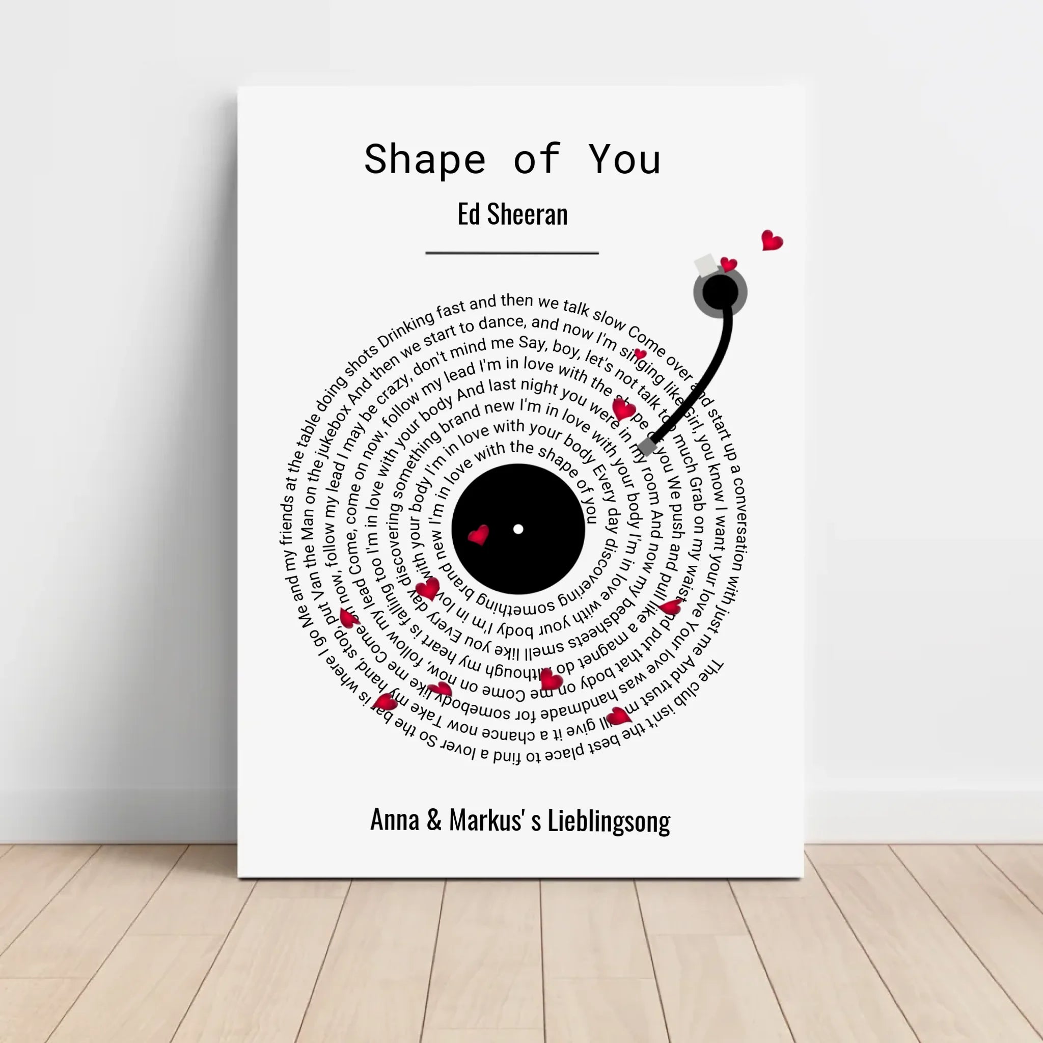 Weihnachtsgeschenk für Freund Lieblingssong Musikposter - Cantty