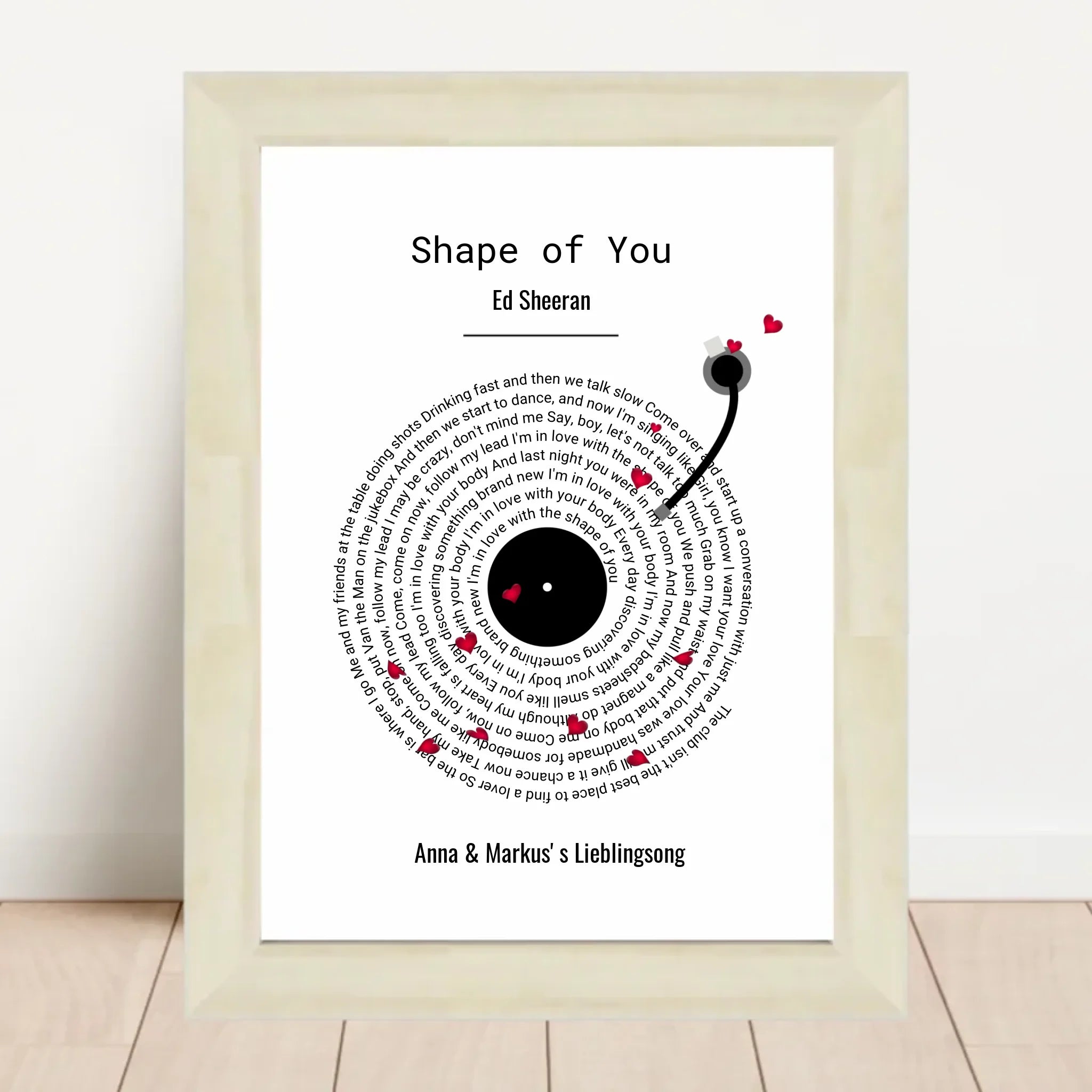 Weihnachtsgeschenk für Freund Lieblingssong Musikposter - Cantty