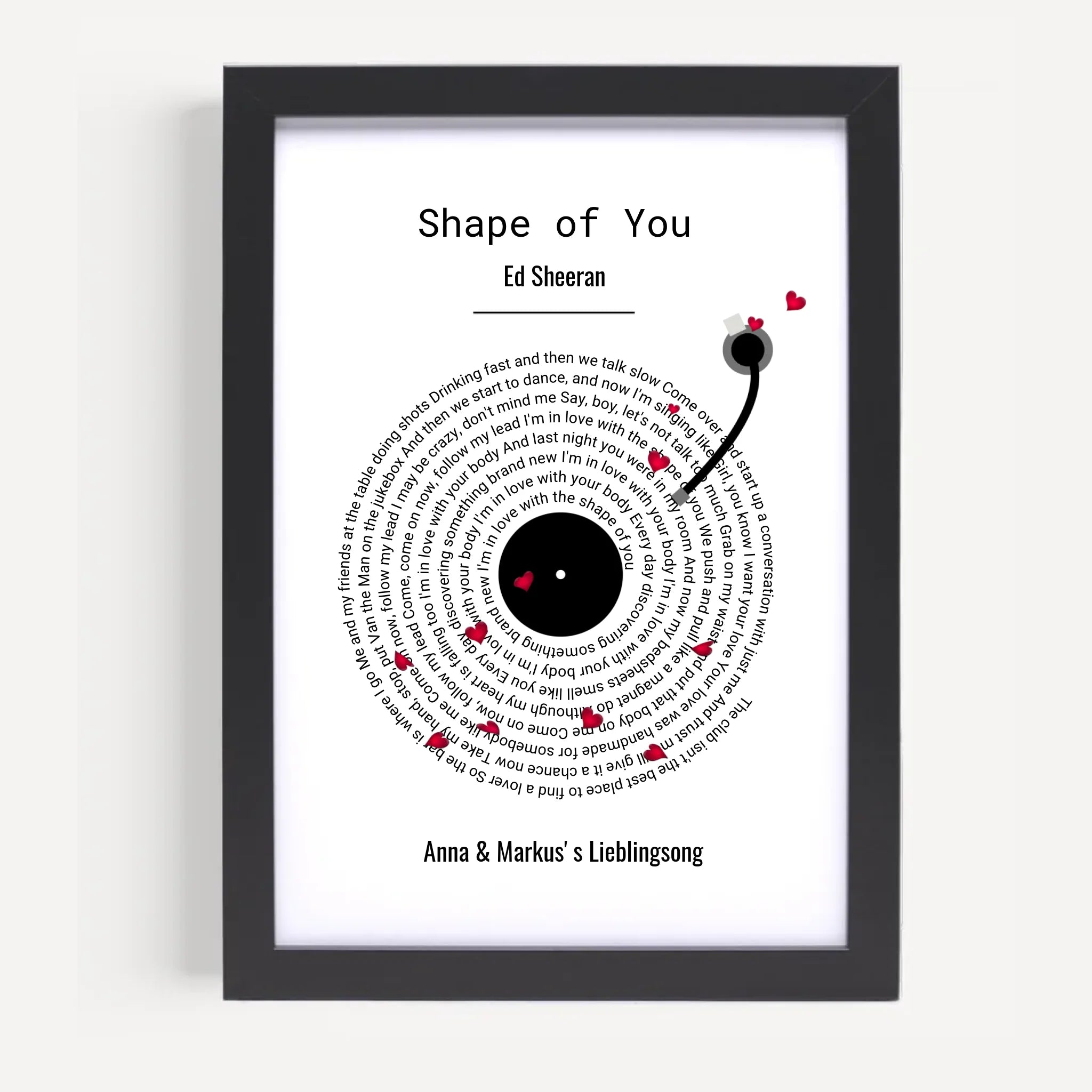 Weihnachtsgeschenk für Freund Lieblingssong Musikposter - Cantty