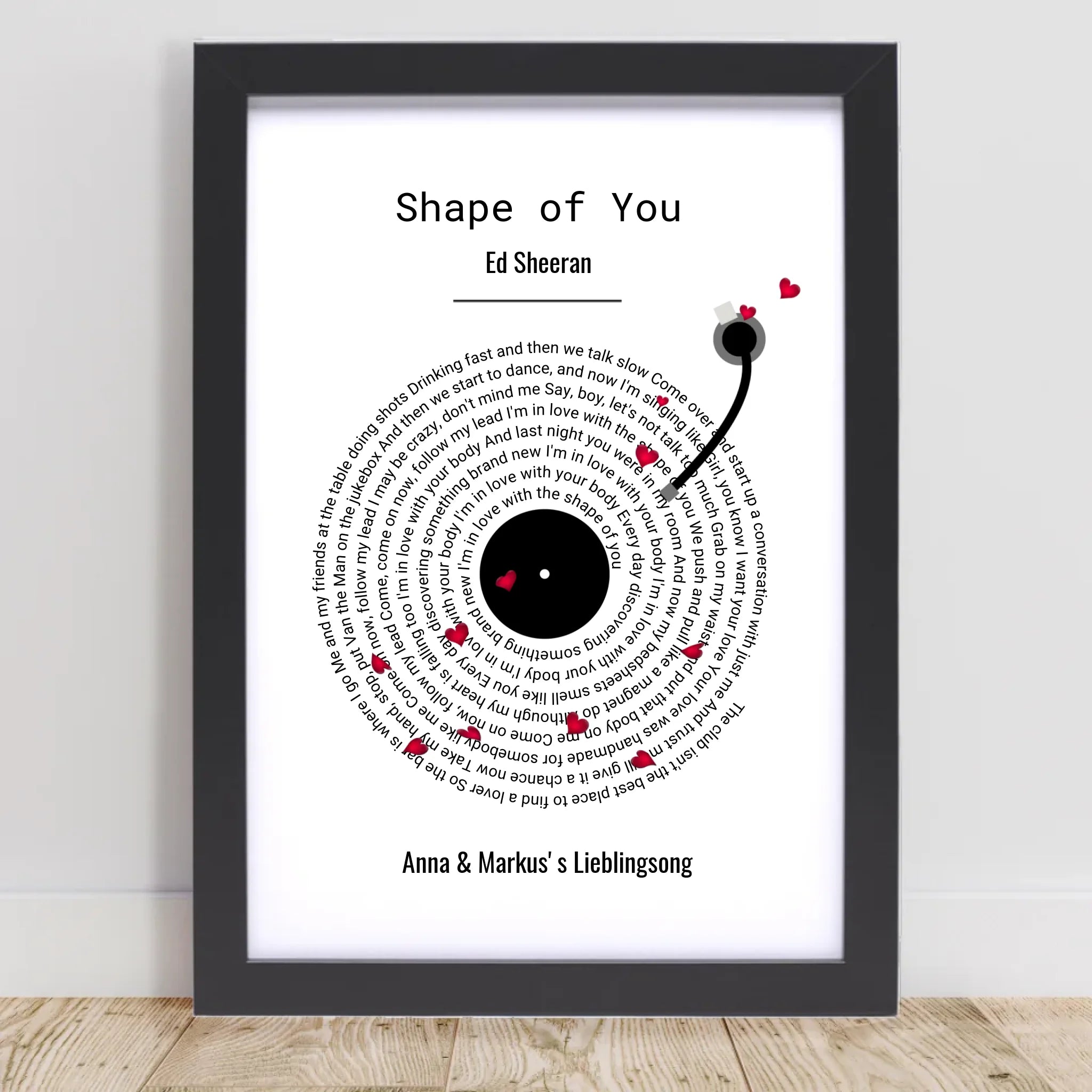 Weihnachtsgeschenk für Freund Lieblingssong Musikposter - Cantty