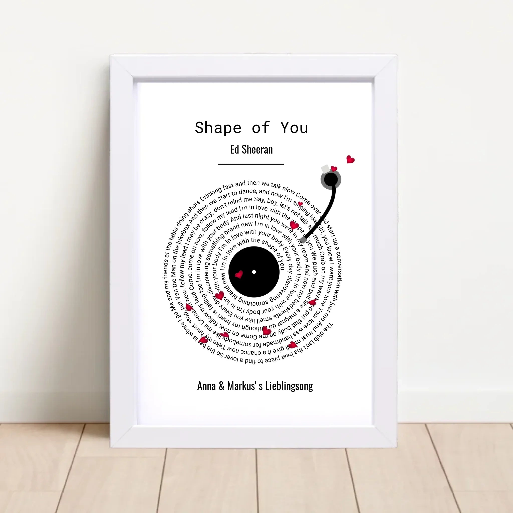 Weihnachtsgeschenk für Freund Lieblingssong Musikposter - Cantty