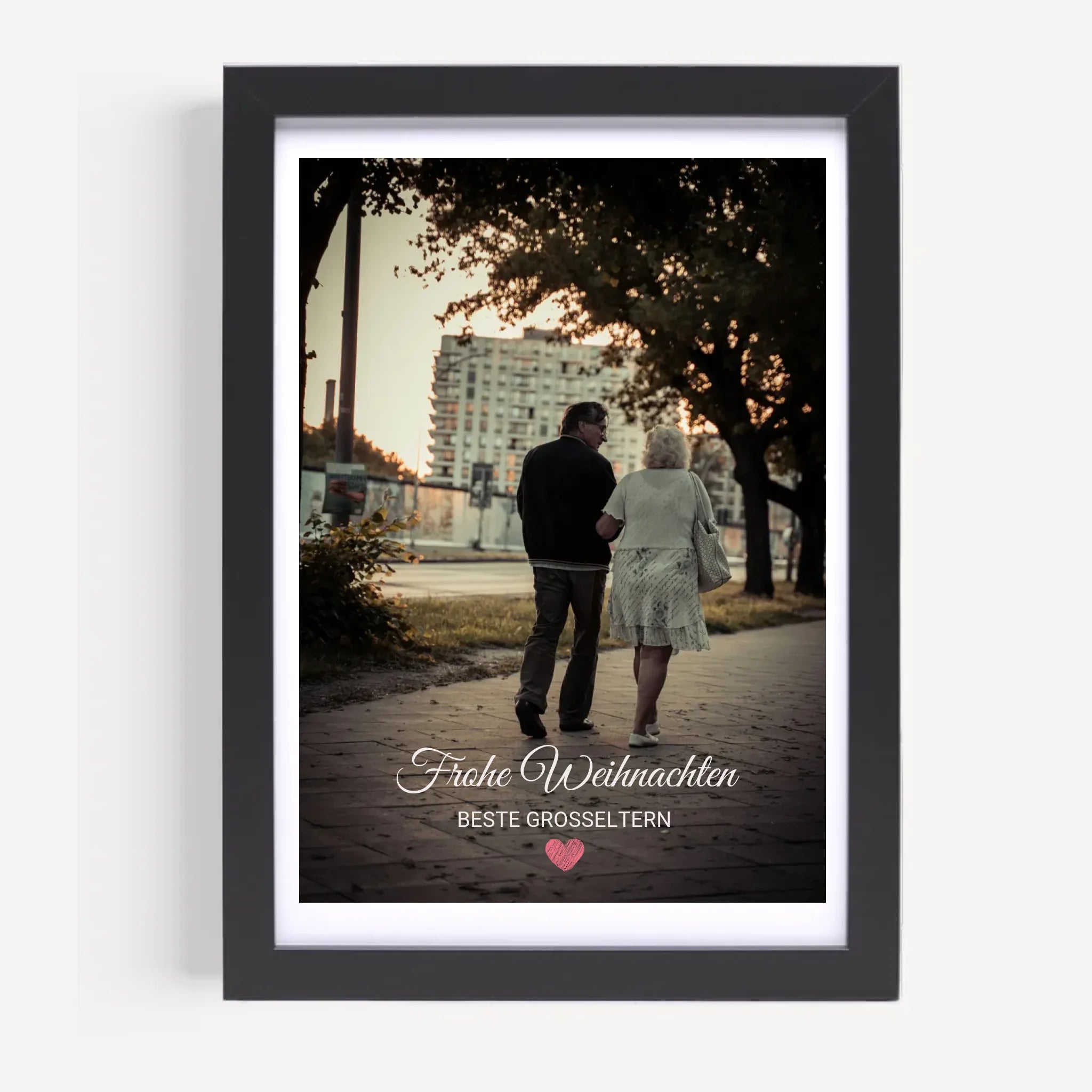 Oma Opa Foto Weihnachtsgeschenk mit Bilderrahmen personalisierbar - Cantty