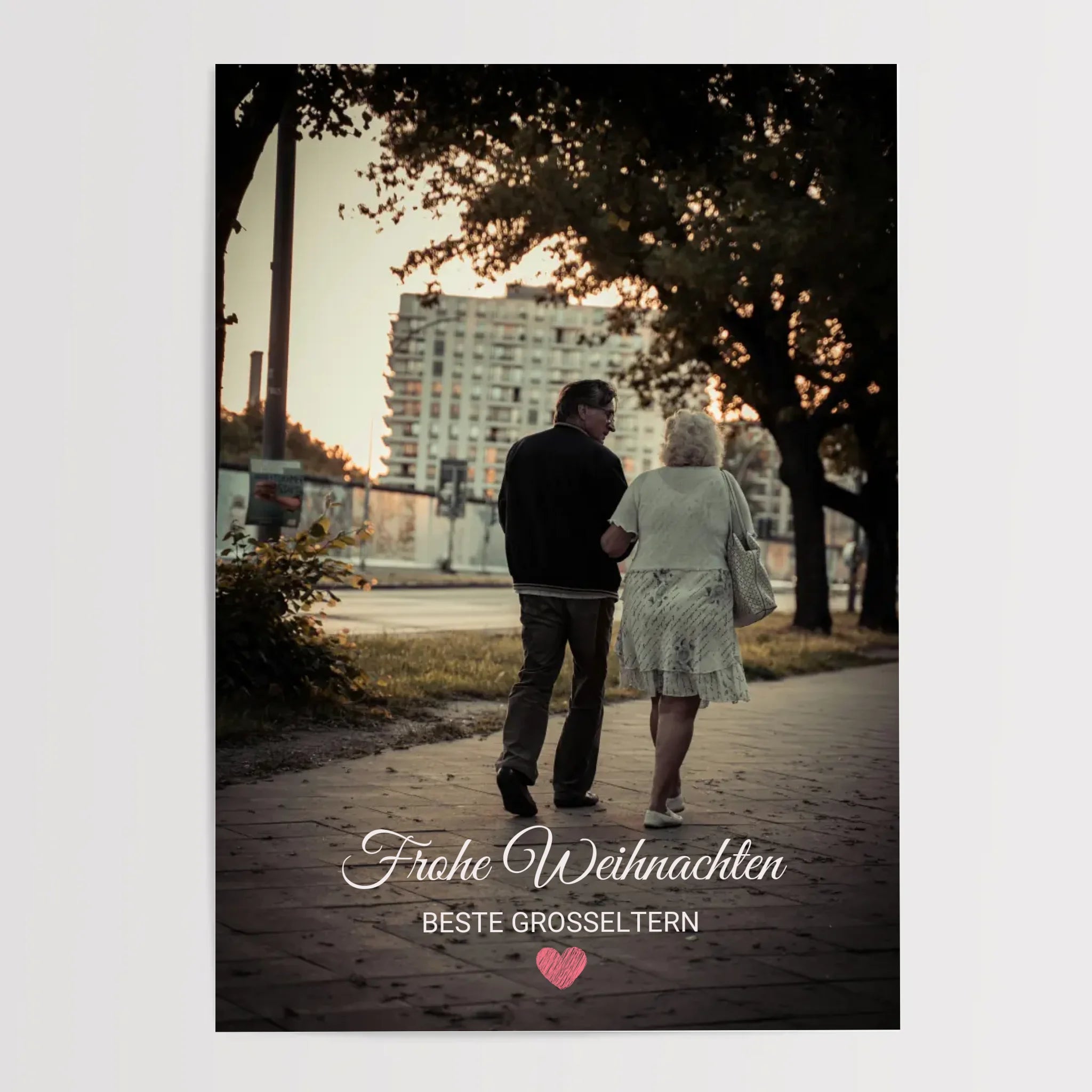 Oma Opa Foto Weihnachtsgeschenk mit Bilderrahmen personalisierbar - Cantty