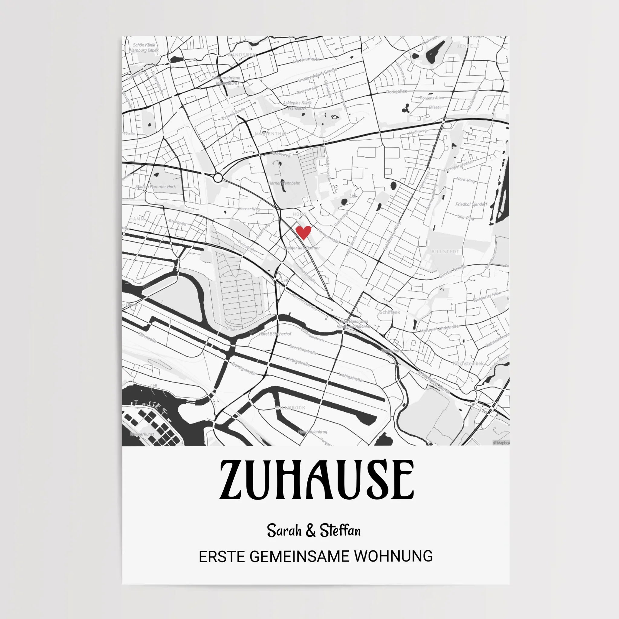 Gemeinsame Wohnung Einzugsgeschenk Einweihung Bild - Cantty