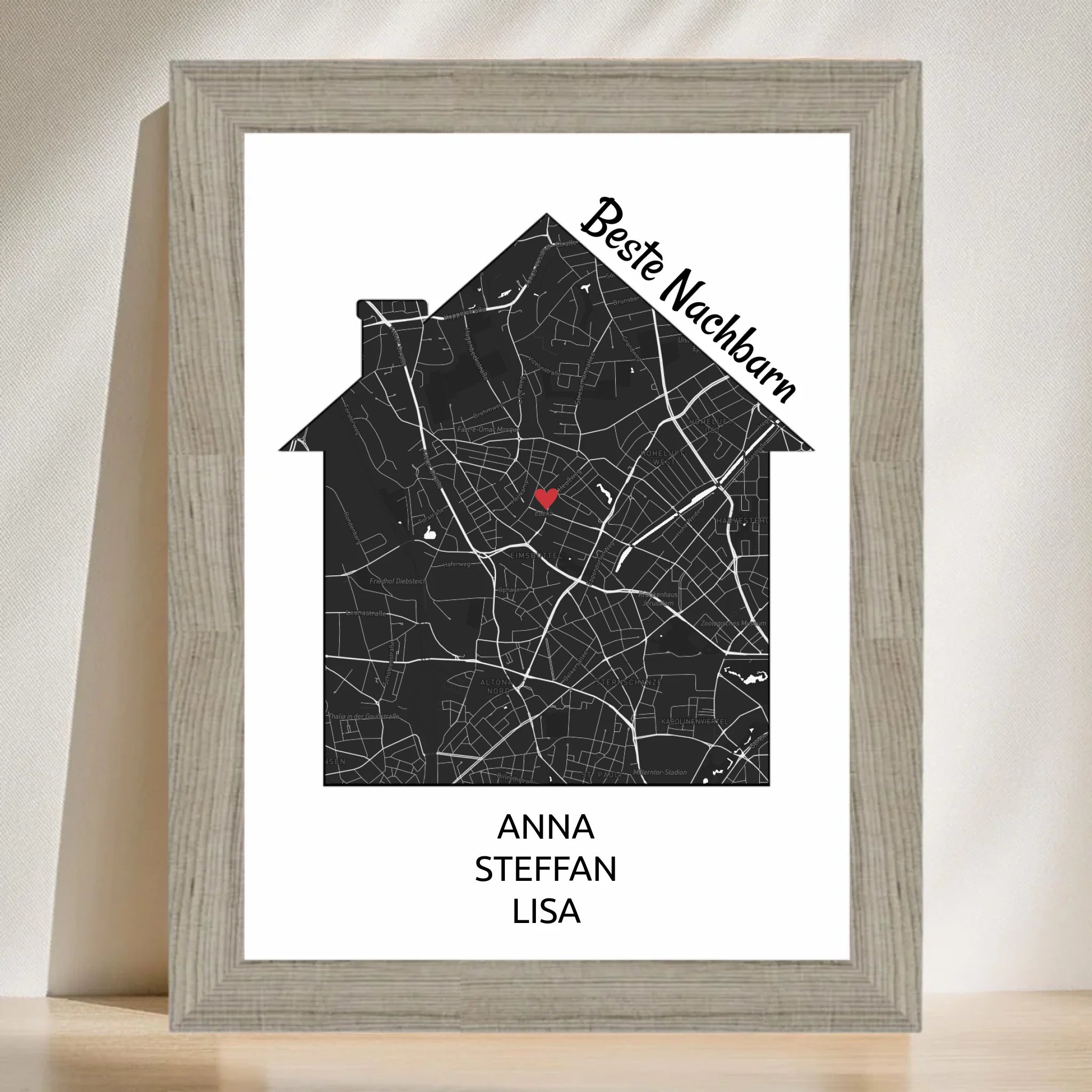 Beste Nachbarn Danke Bild Geschenk - Cantty