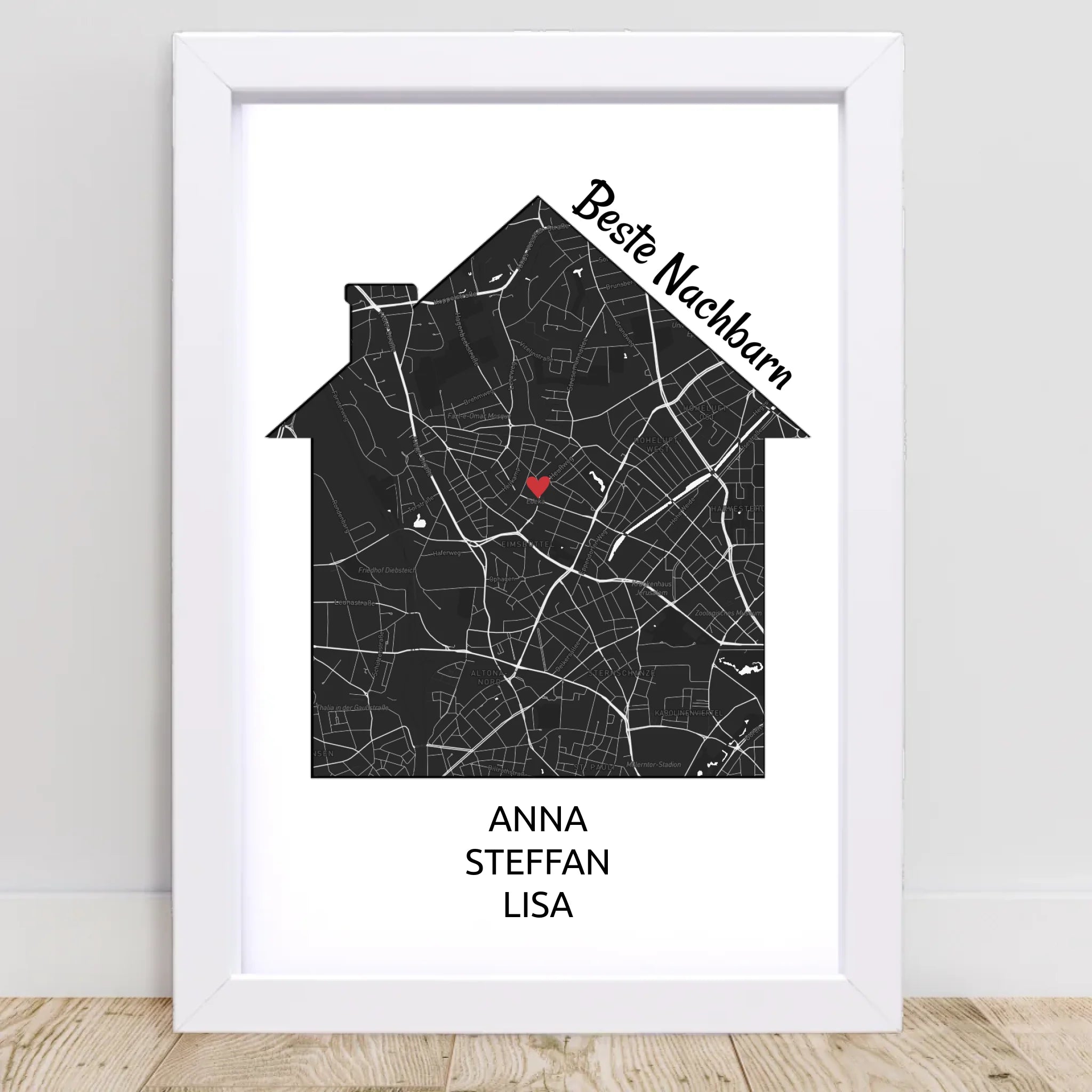 Beste Nachbarn Danke Bild Geschenk - Cantty
