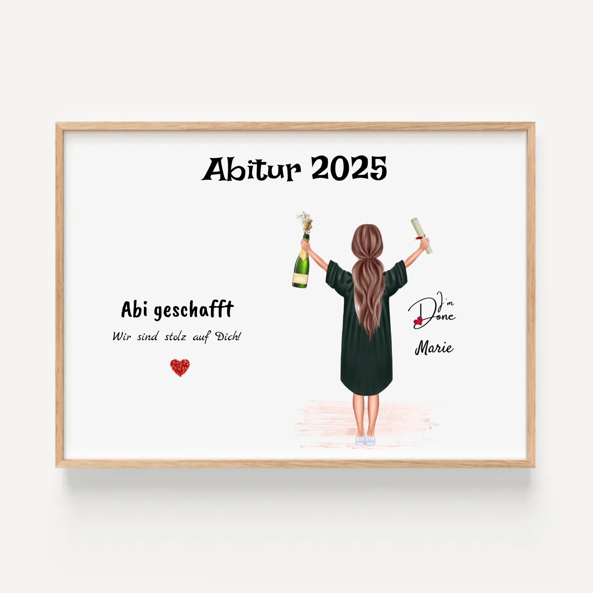 Poster ohne Rahmen Querformat