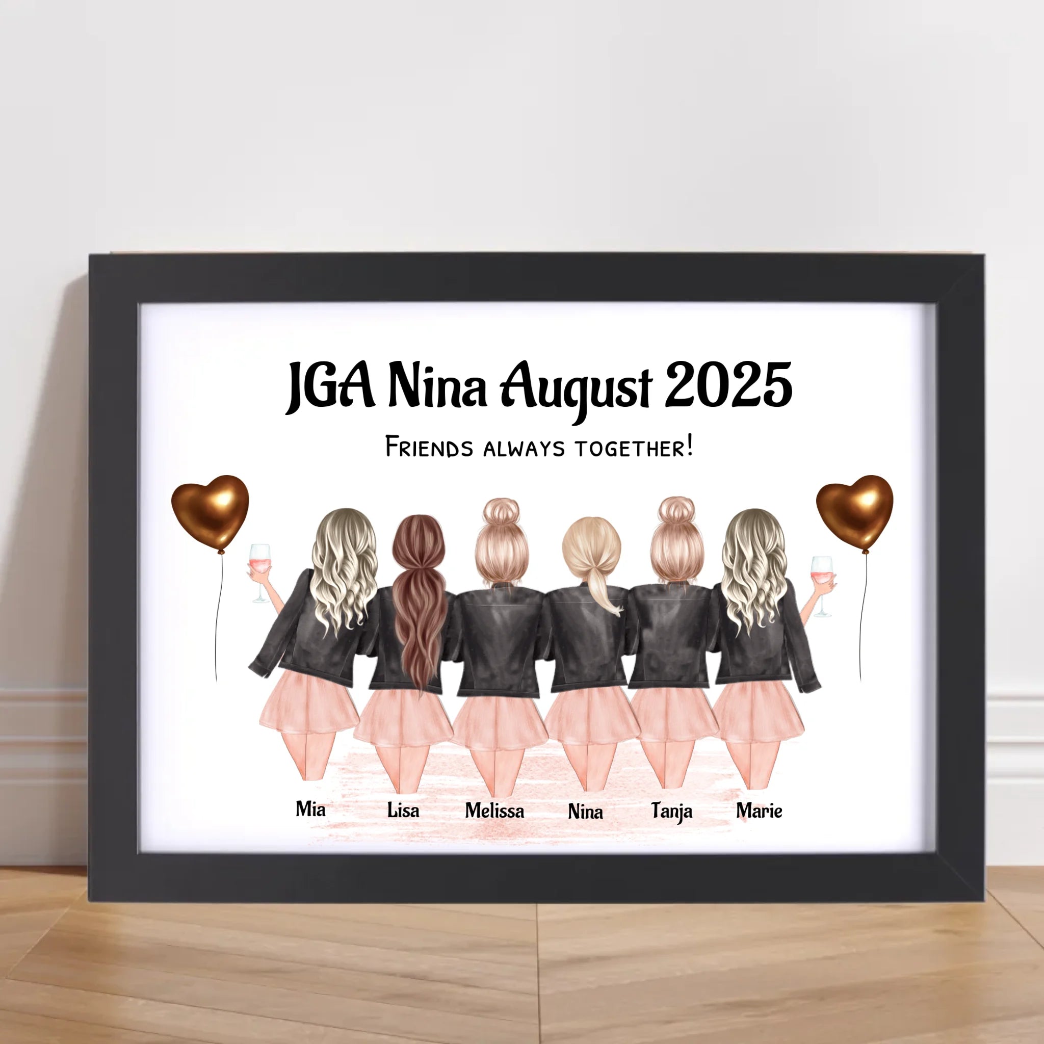 Junggesellinnenabschied Bild Personalisiert - Cantty