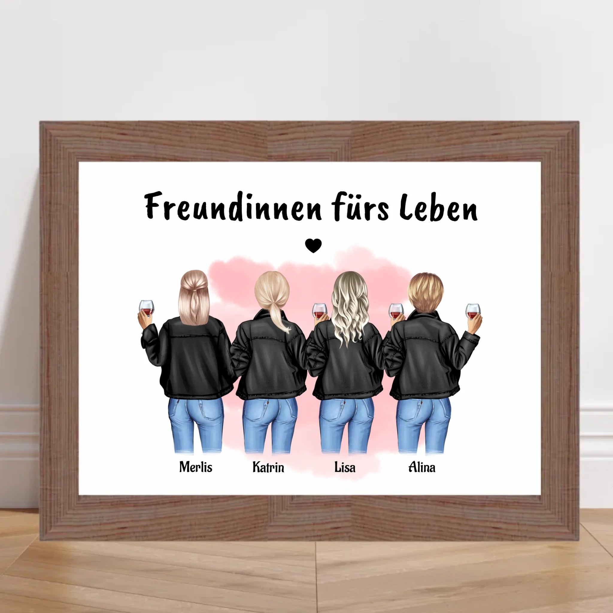 Bild Geschenk 4 Freundinnen gestalten - Cantty