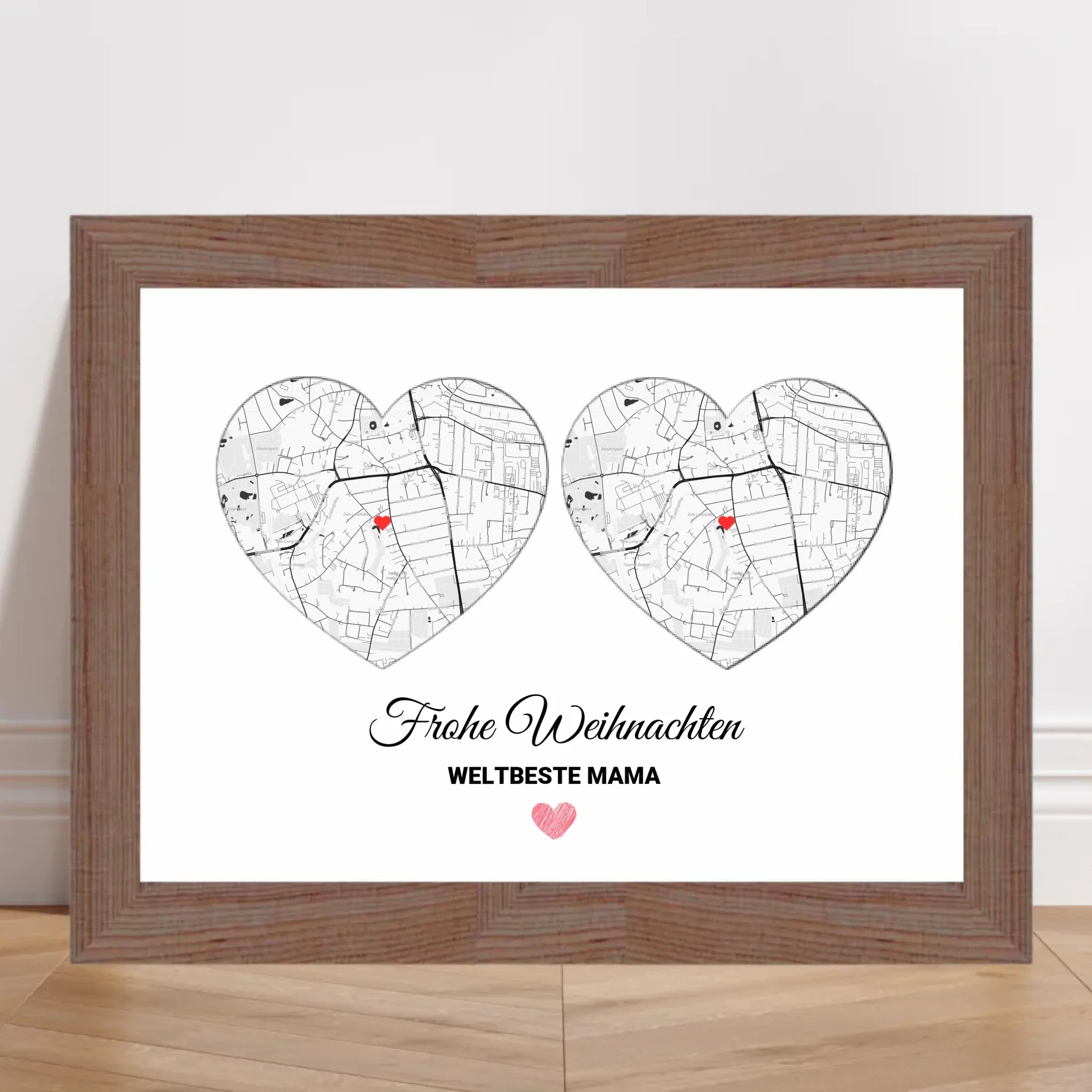 Mutter Weihnachtsgeschenk Fern Familie Abstand Poster - Cantty