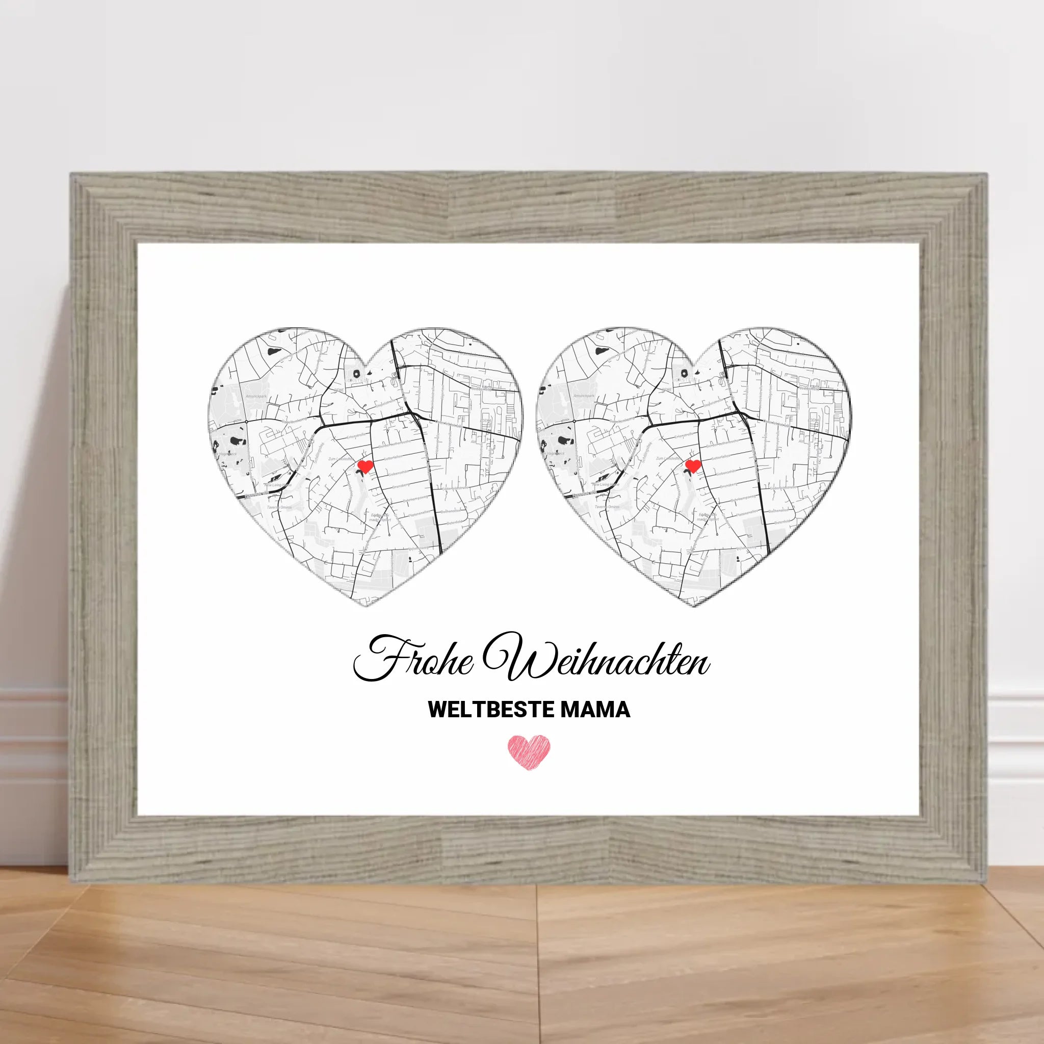 Mutter Weihnachtsgeschenk Fern Familie Abstand Poster - Cantty