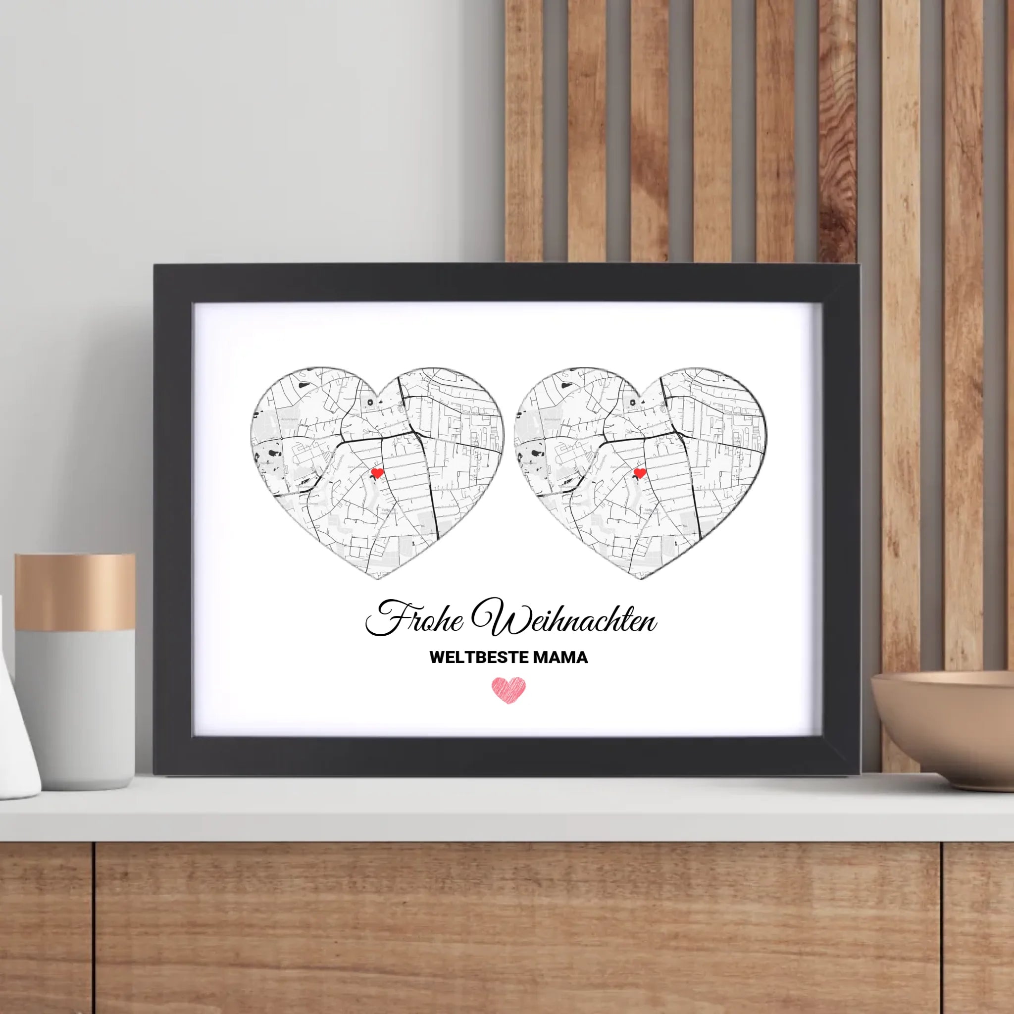 Mutter Weihnachtsgeschenk Fern Familie Abstand Poster - Cantty