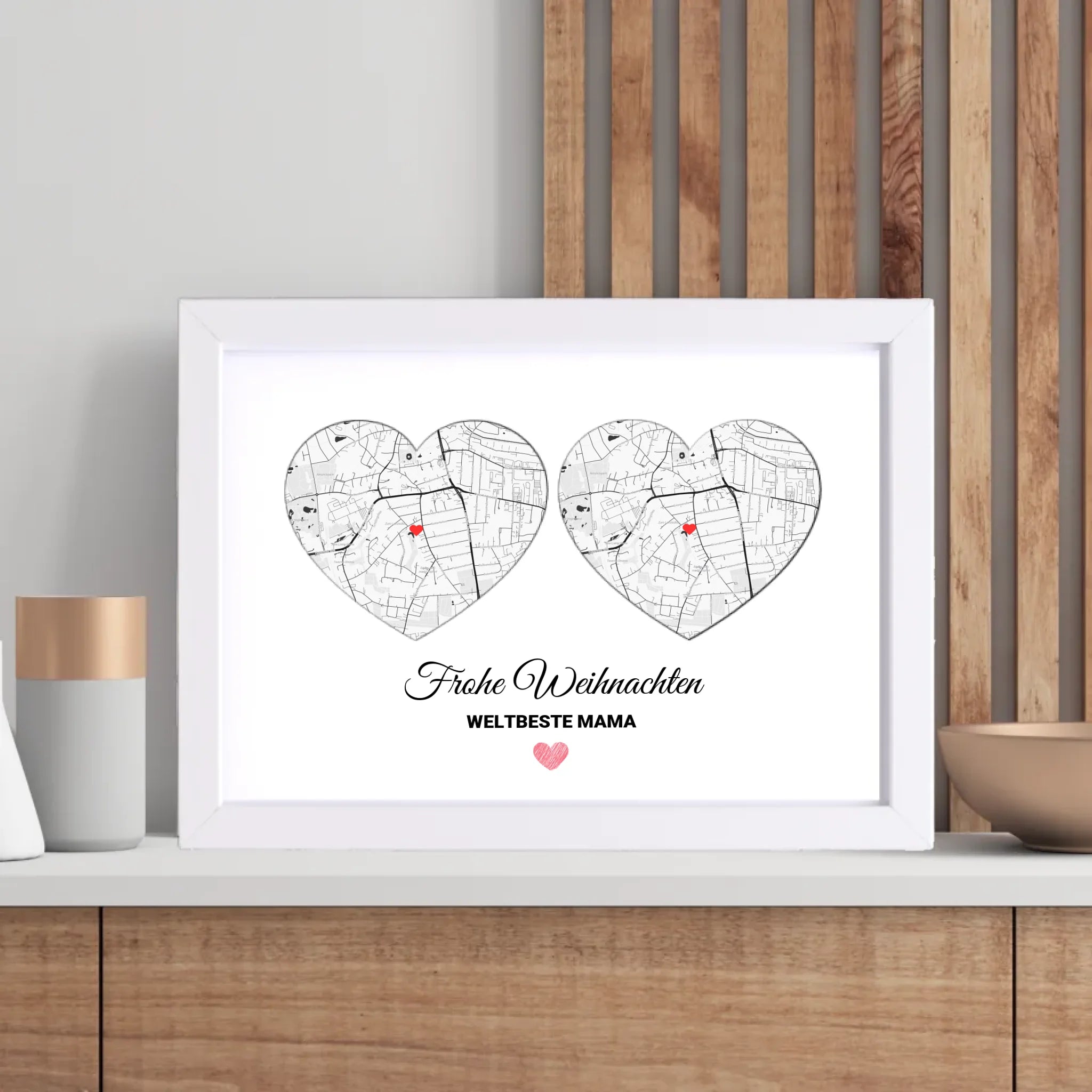 Mutter Weihnachtsgeschenk Fern Familie Abstand Poster - Cantty