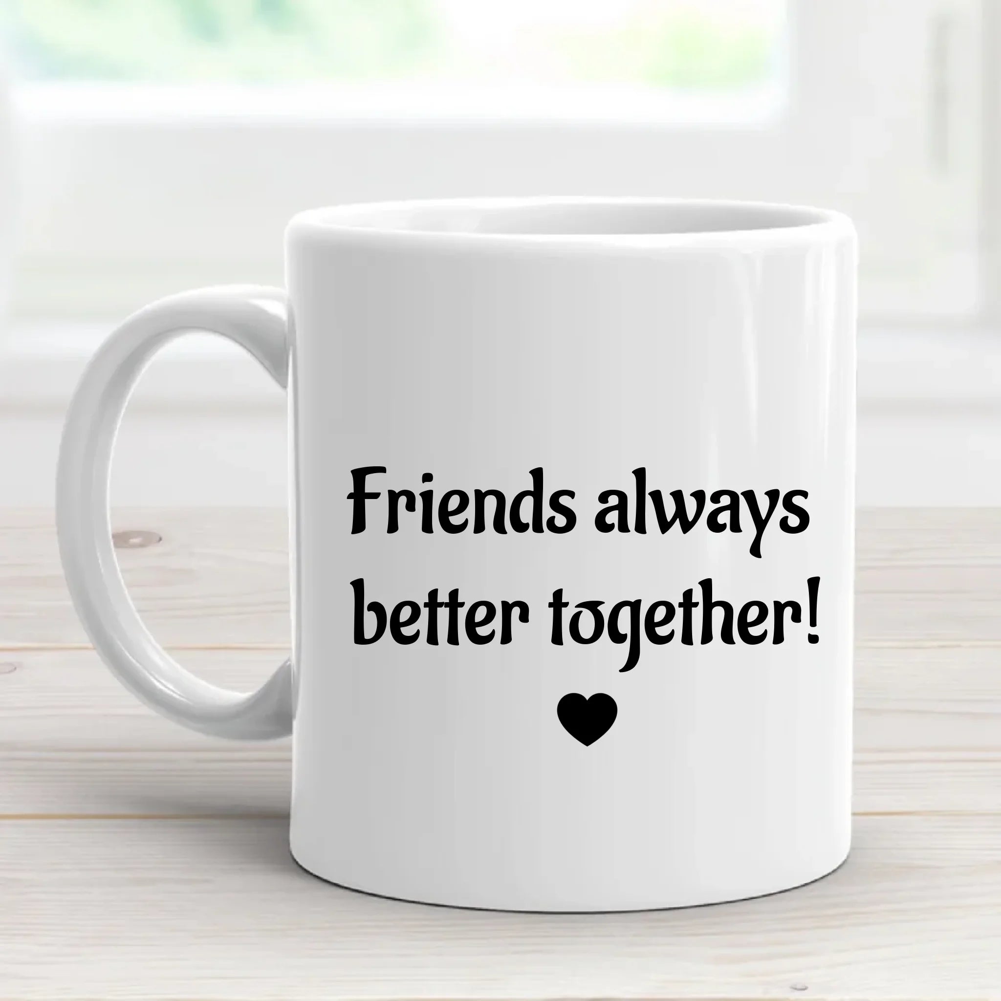 Geschenk Tasse für 3 Freundinnen personalisiert - Cantty