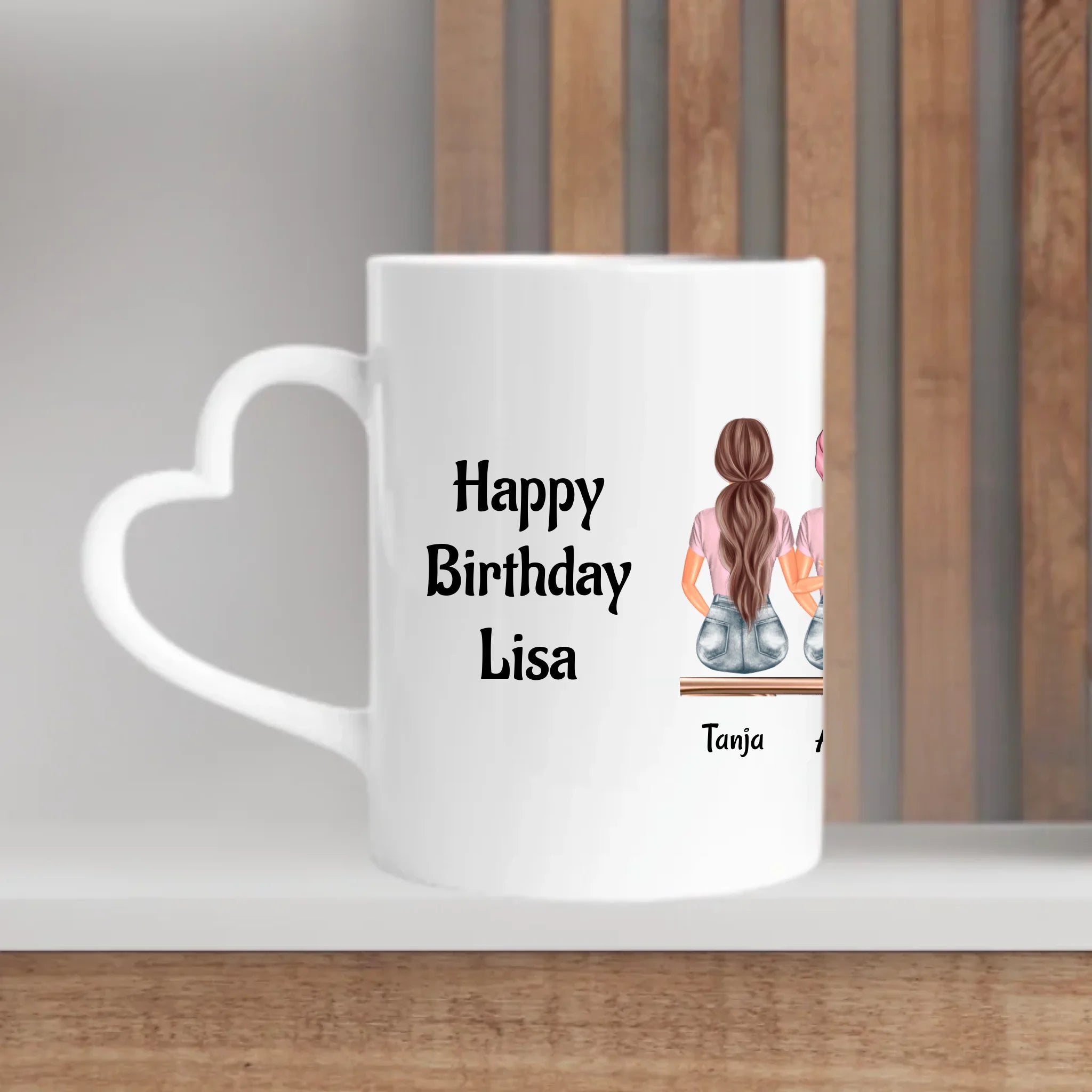 Tasse 7 Freundinnen Geschenk gestalten - Cantty