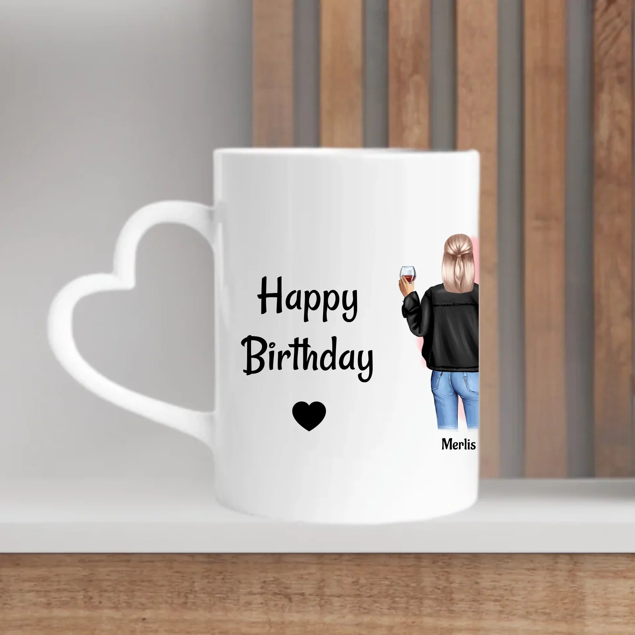 Geschenk 5 Freundinnen Tasse gestalten - Cantty