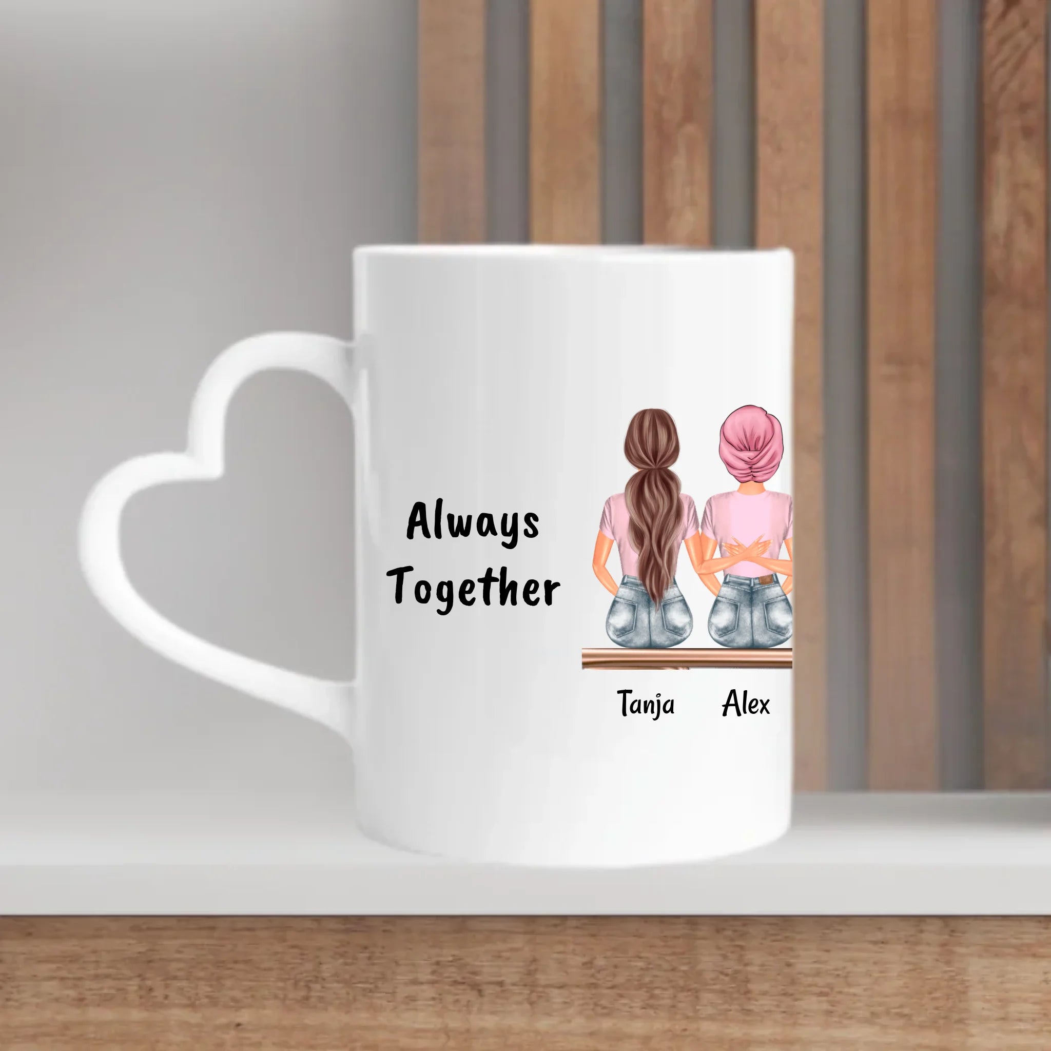 Tasse Geschenk 8 Freundinnen - Cantty