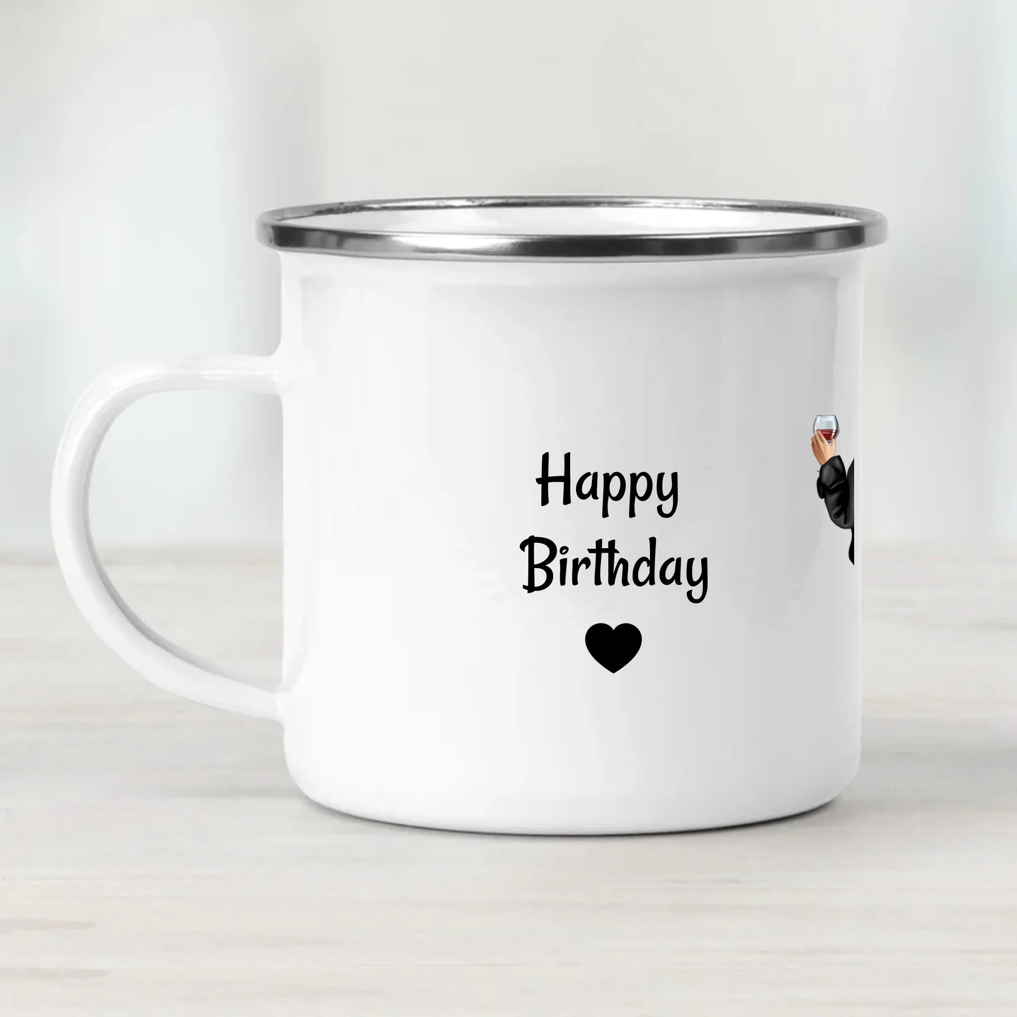 4 Freundinnen Tasse personalisiert - Cantty