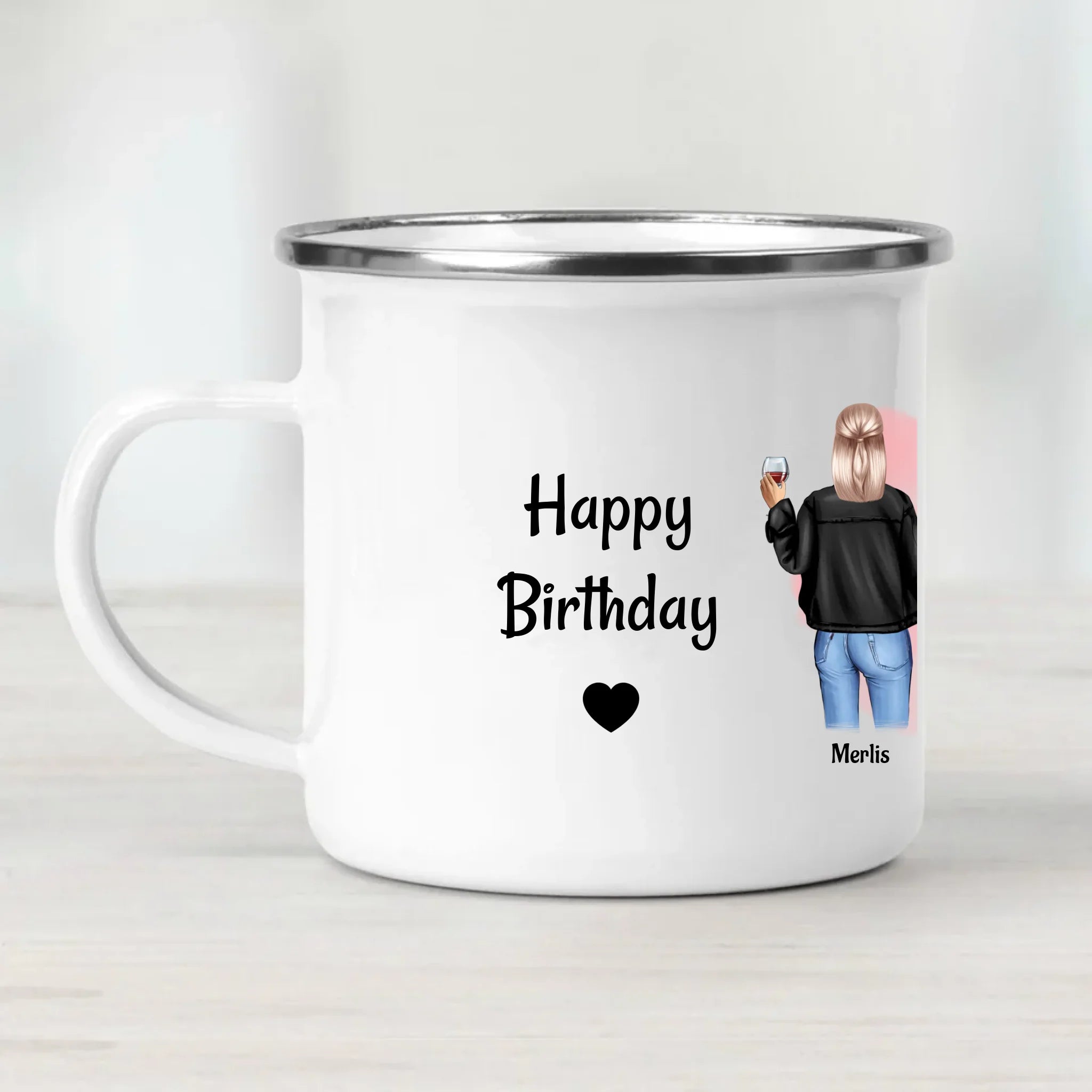 Geschenk 5 Freundinnen Tasse gestalten - Cantty