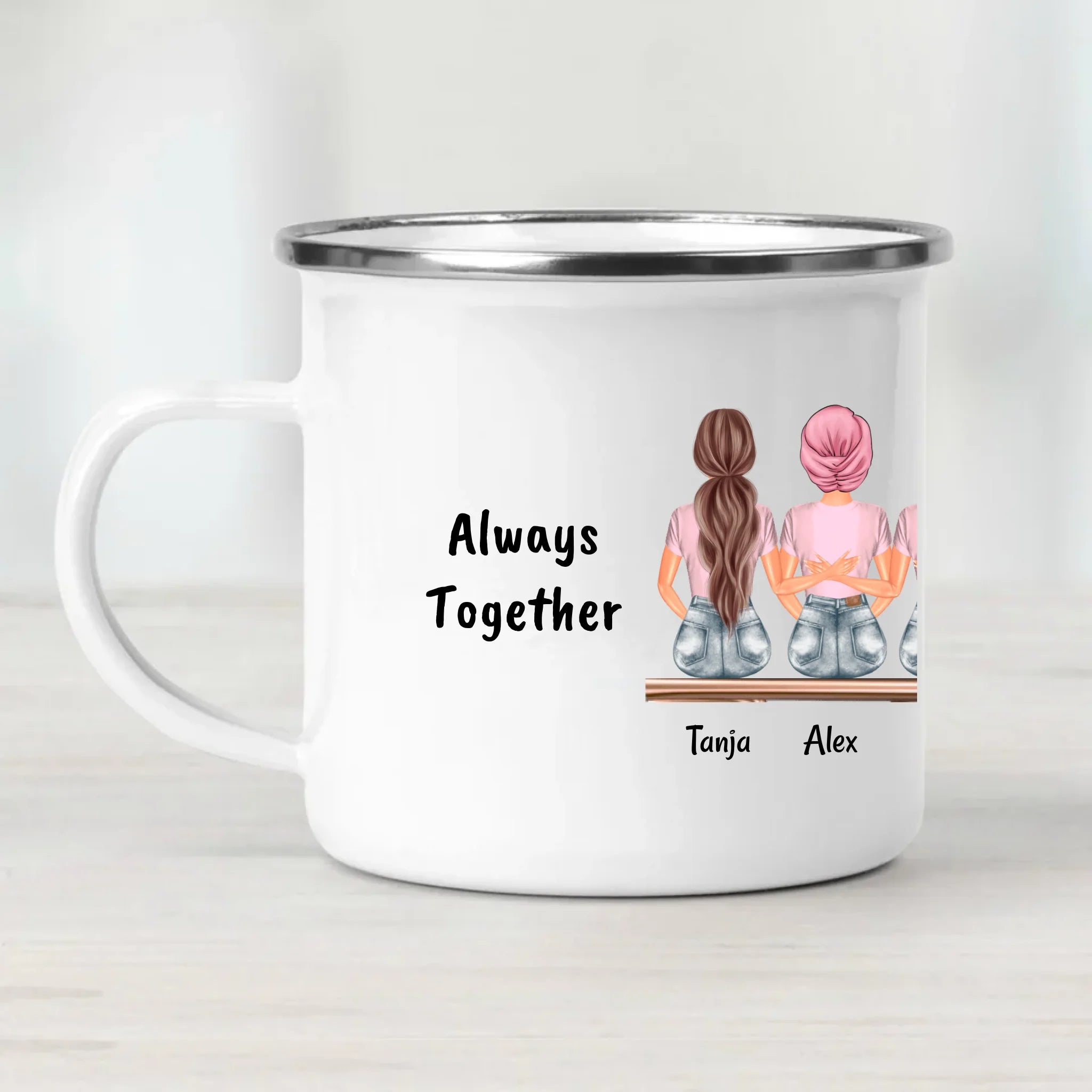 Tasse Geschenk 8 Freundinnen - Cantty