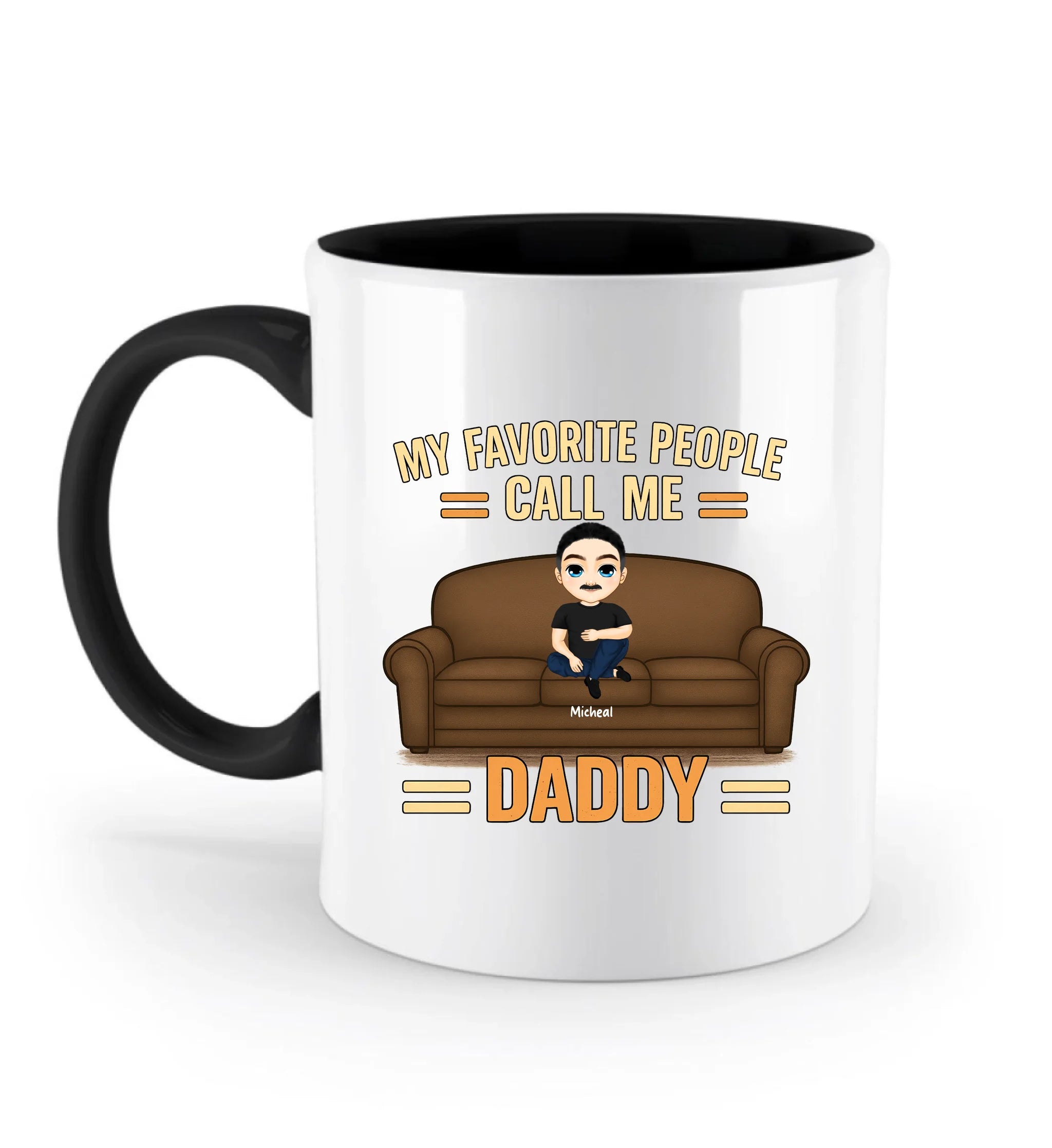 Papa Kinder Tasse personalisiert - Cantty