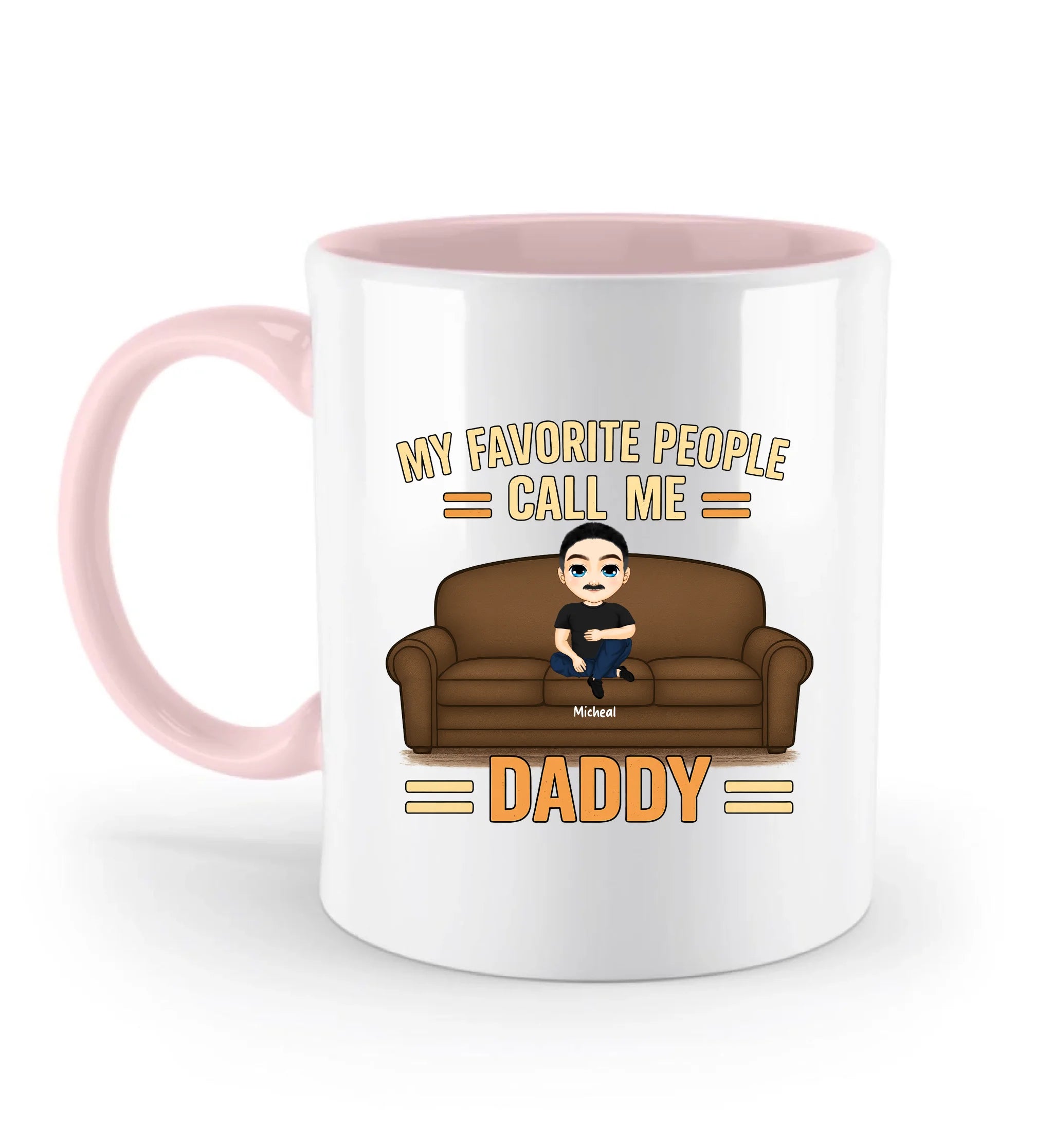 Papa Kinder Tasse personalisiert - Cantty