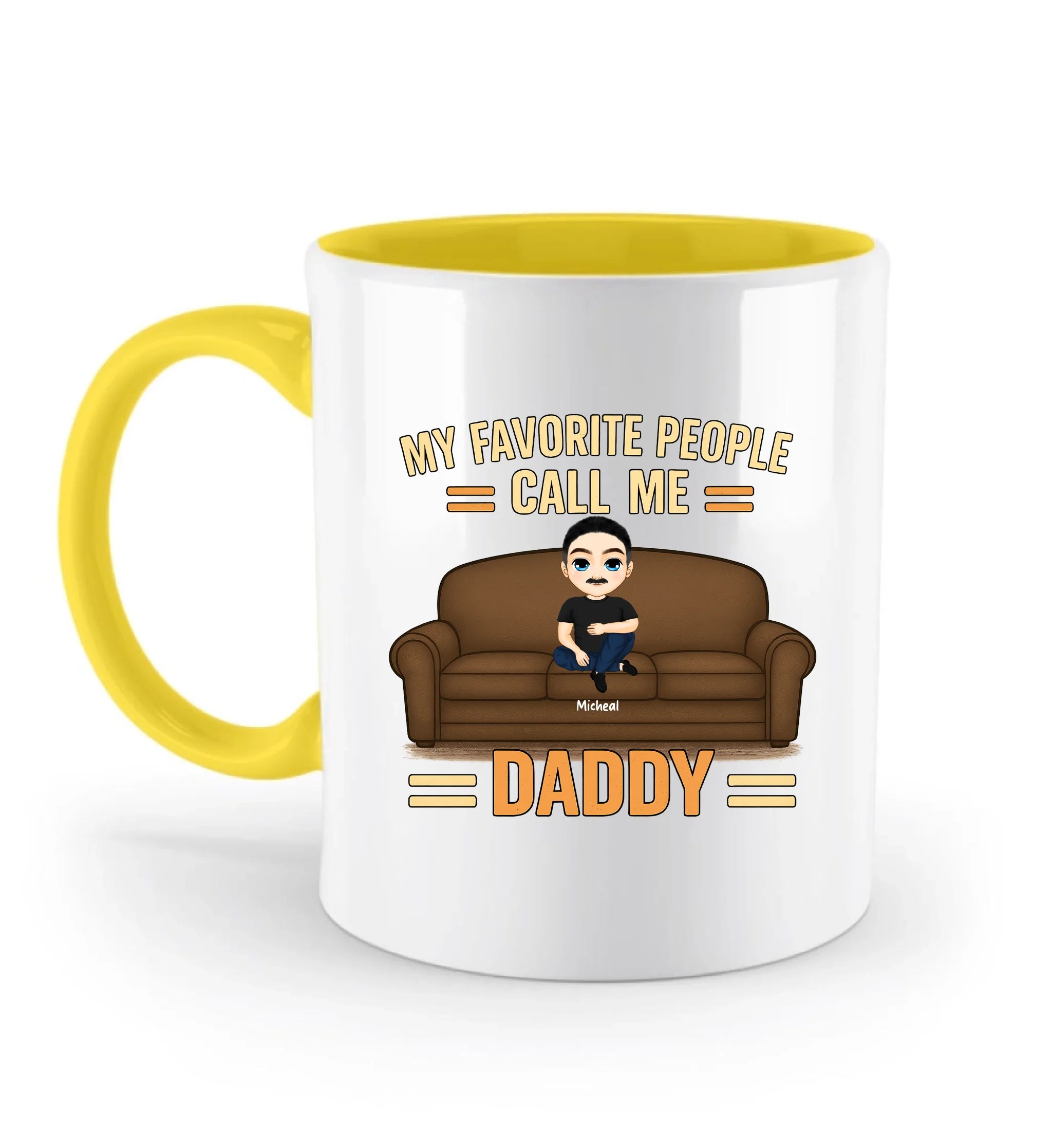 Papa Kinder Tasse personalisiert - Cantty