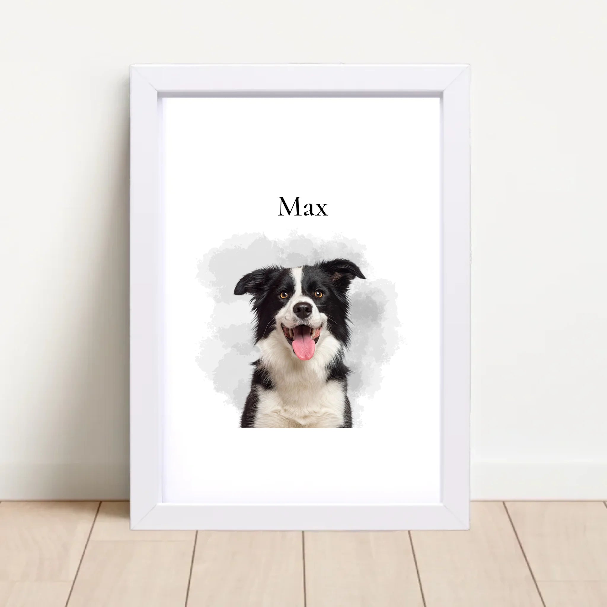 Hund Foto Poster personalisiert - Cantty