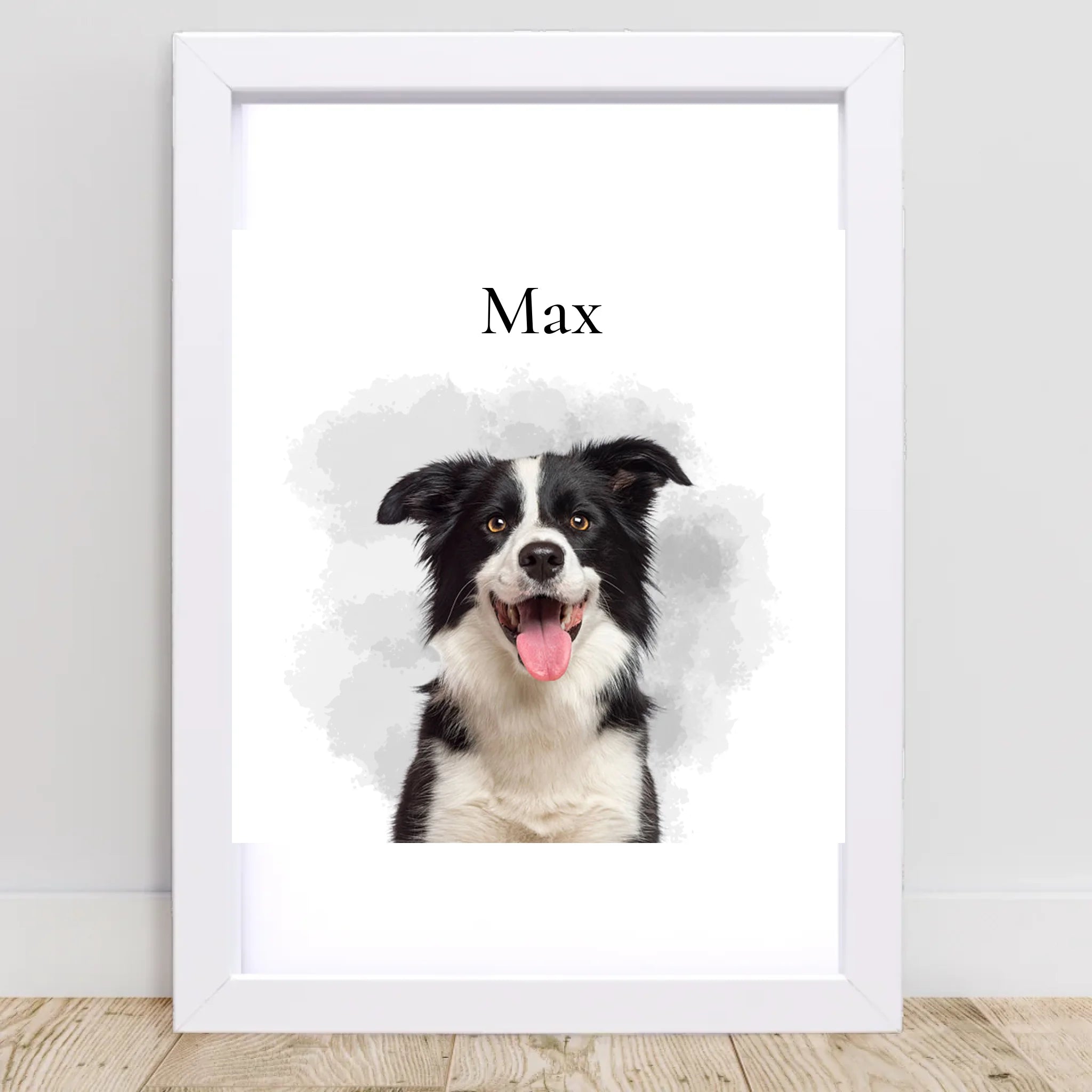 Hund Foto Poster personalisiert - Cantty