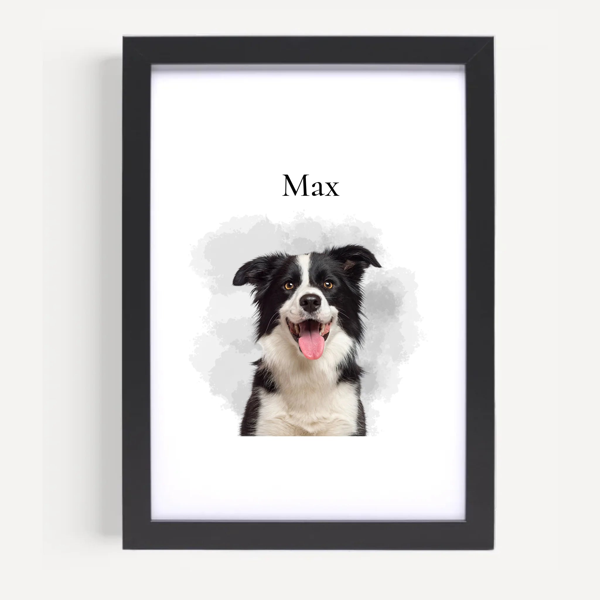 Hund Foto Poster personalisiert - Cantty