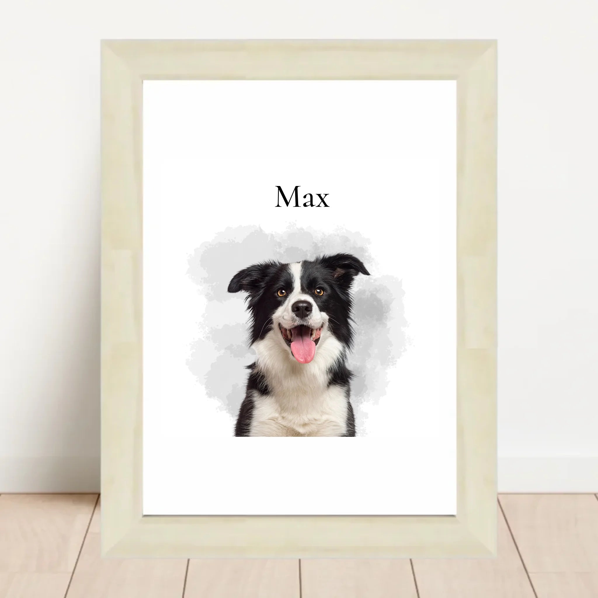 Hund Foto Poster personalisiert - Cantty