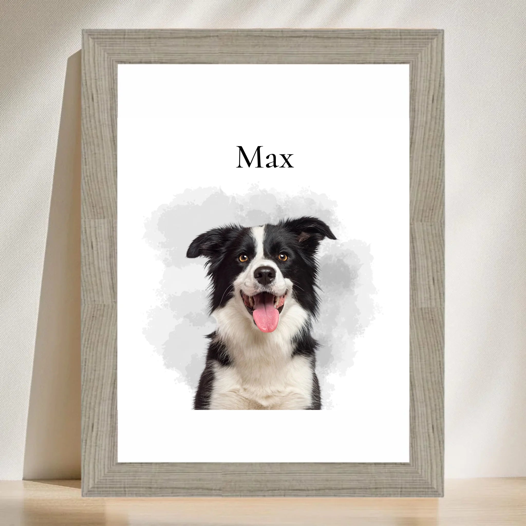 Hund Foto Poster personalisiert - Cantty