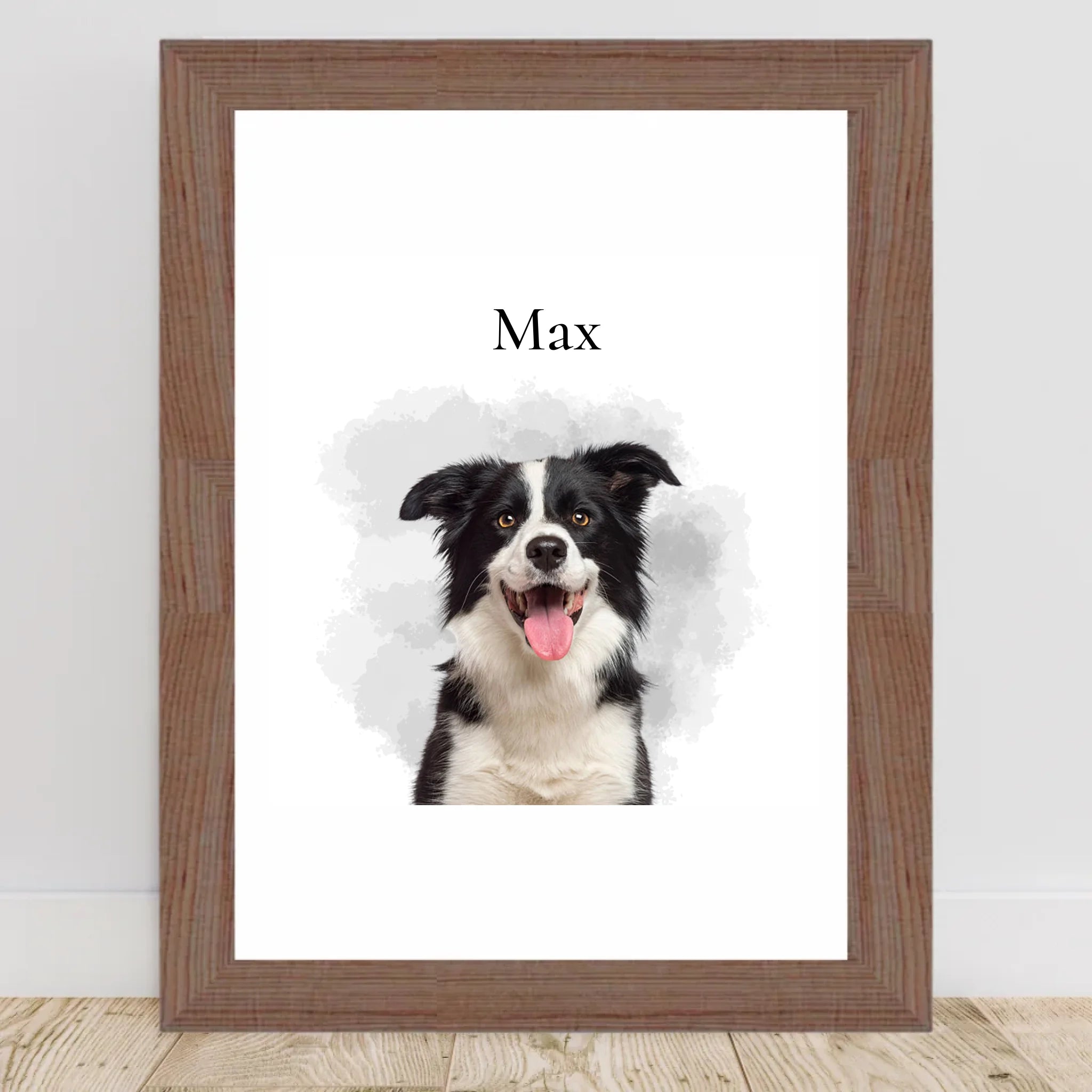 Hund Foto Poster personalisiert - Cantty