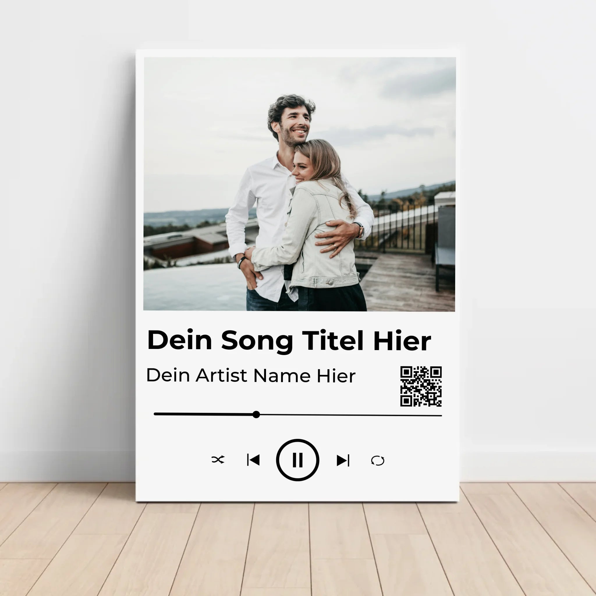 Musik Lieblingssong Foto Poster für Paare als Geschenk - Cantty