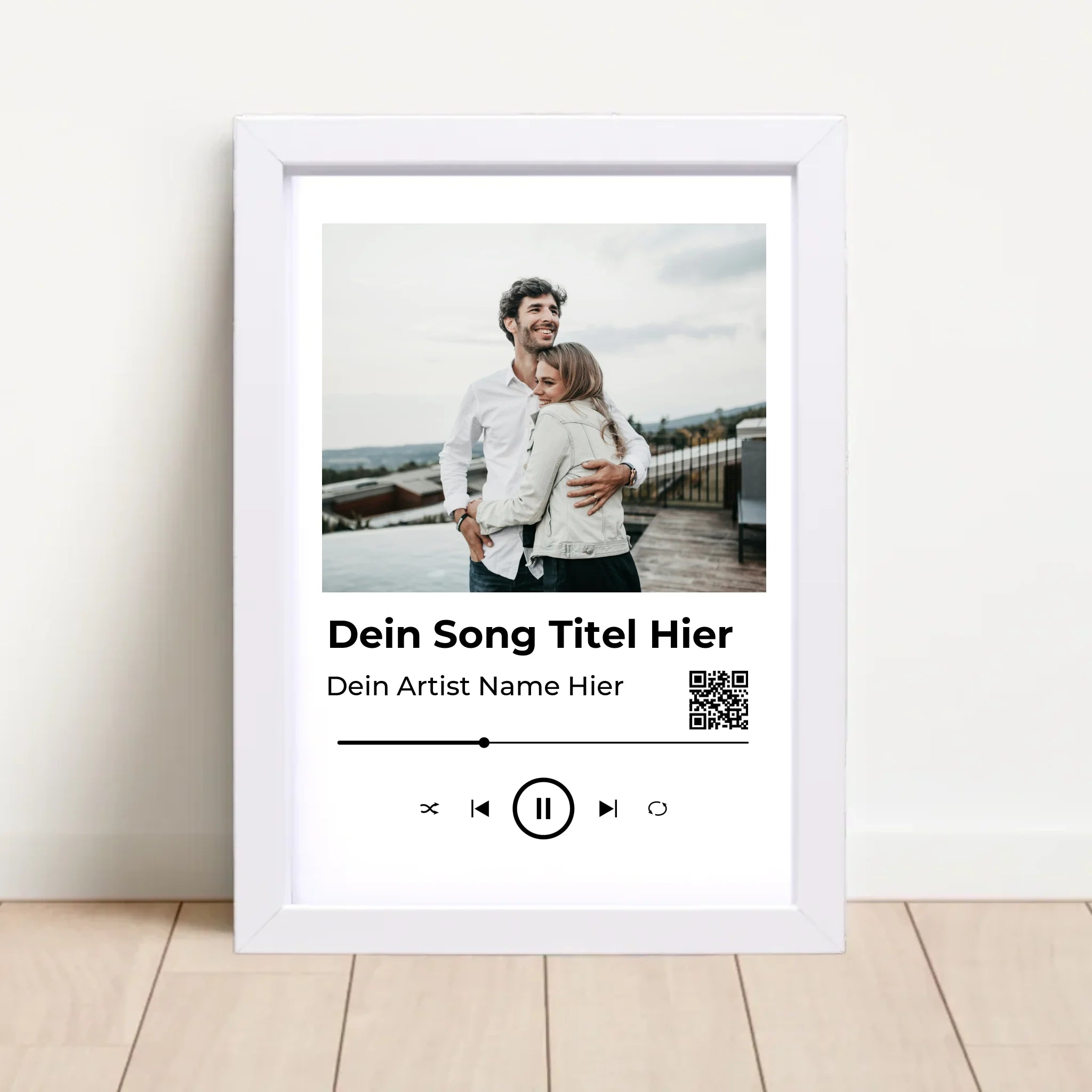 Musik Lieblingssong Foto Poster für Paare als Geschenk - Cantty