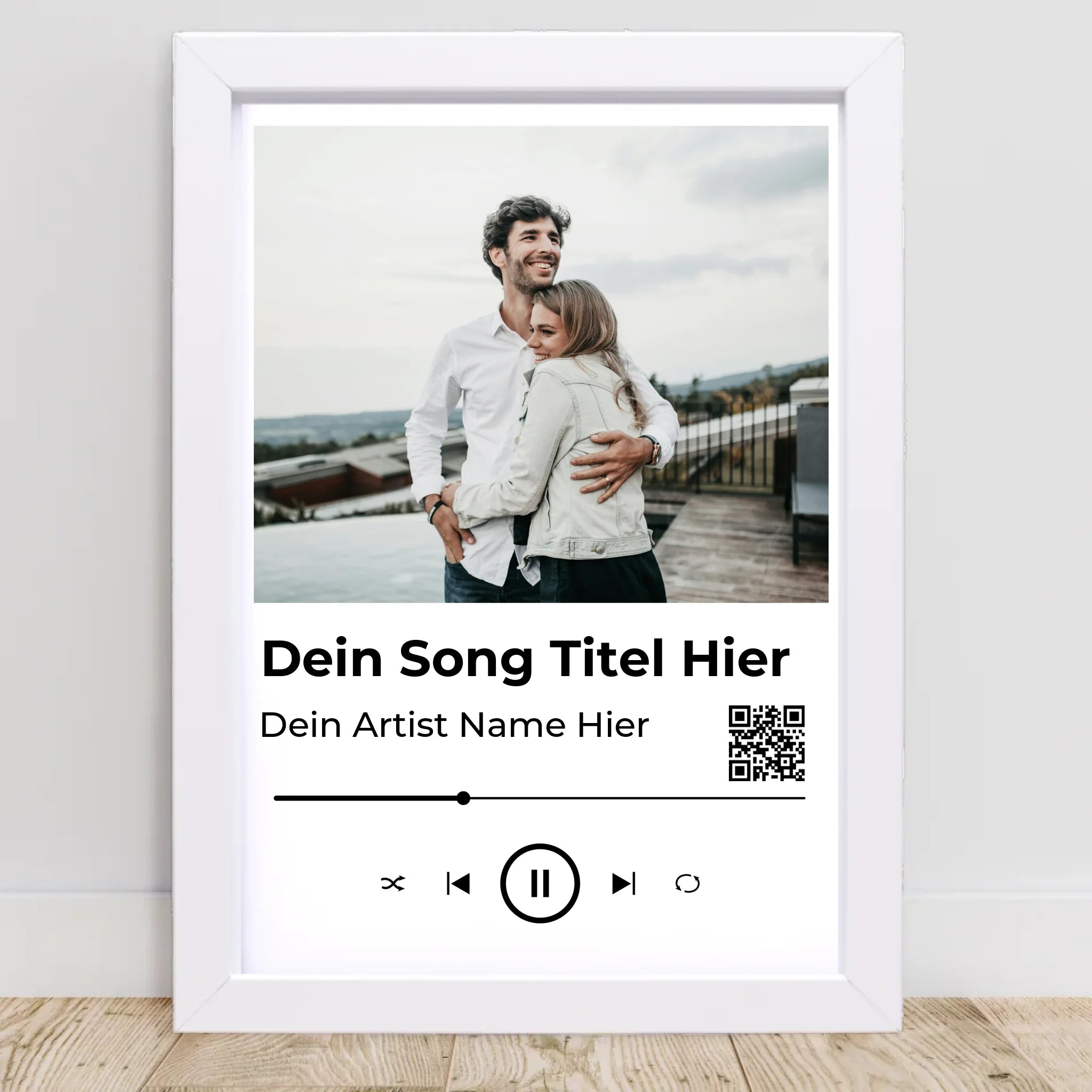 Musik Lieblingssong Foto Poster für Paare als Geschenk - Cantty