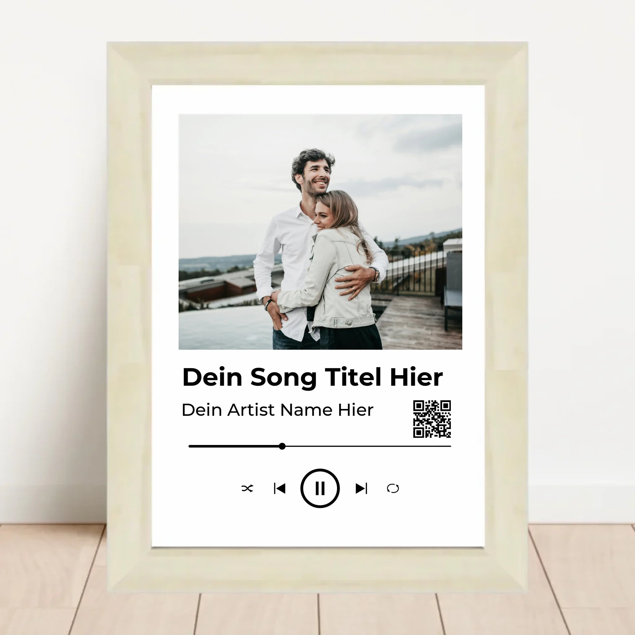 Musik Lieblingssong Foto Poster für Paare als Geschenk - Cantty