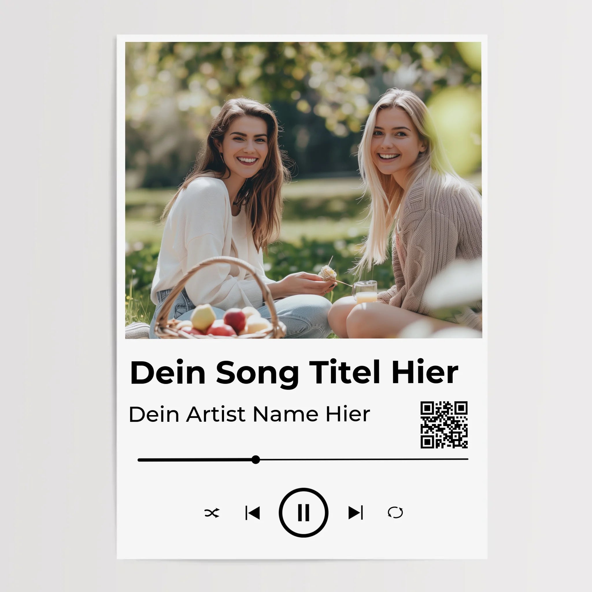Beste Freundin Musik Lieblingssong Foto Geschenk - Cantty