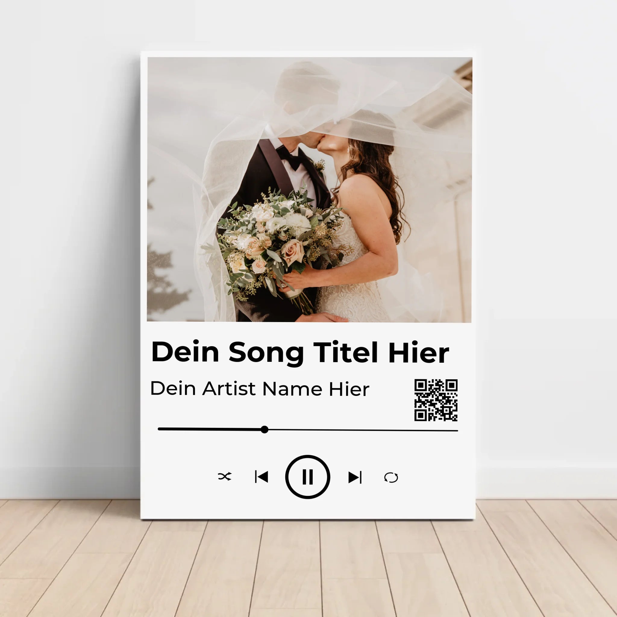 Hochzeitsgeschenk Poster erster Tanz Lieblingslied - Cantty