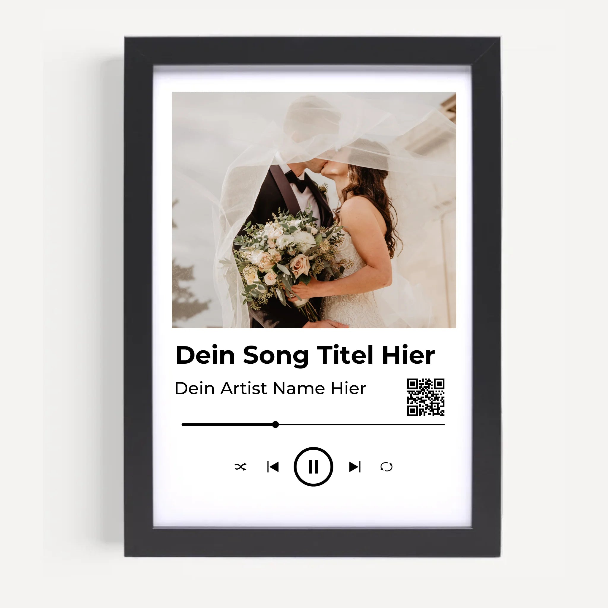 Hochzeitsgeschenk Poster erster Tanz Lieblingslied - Cantty